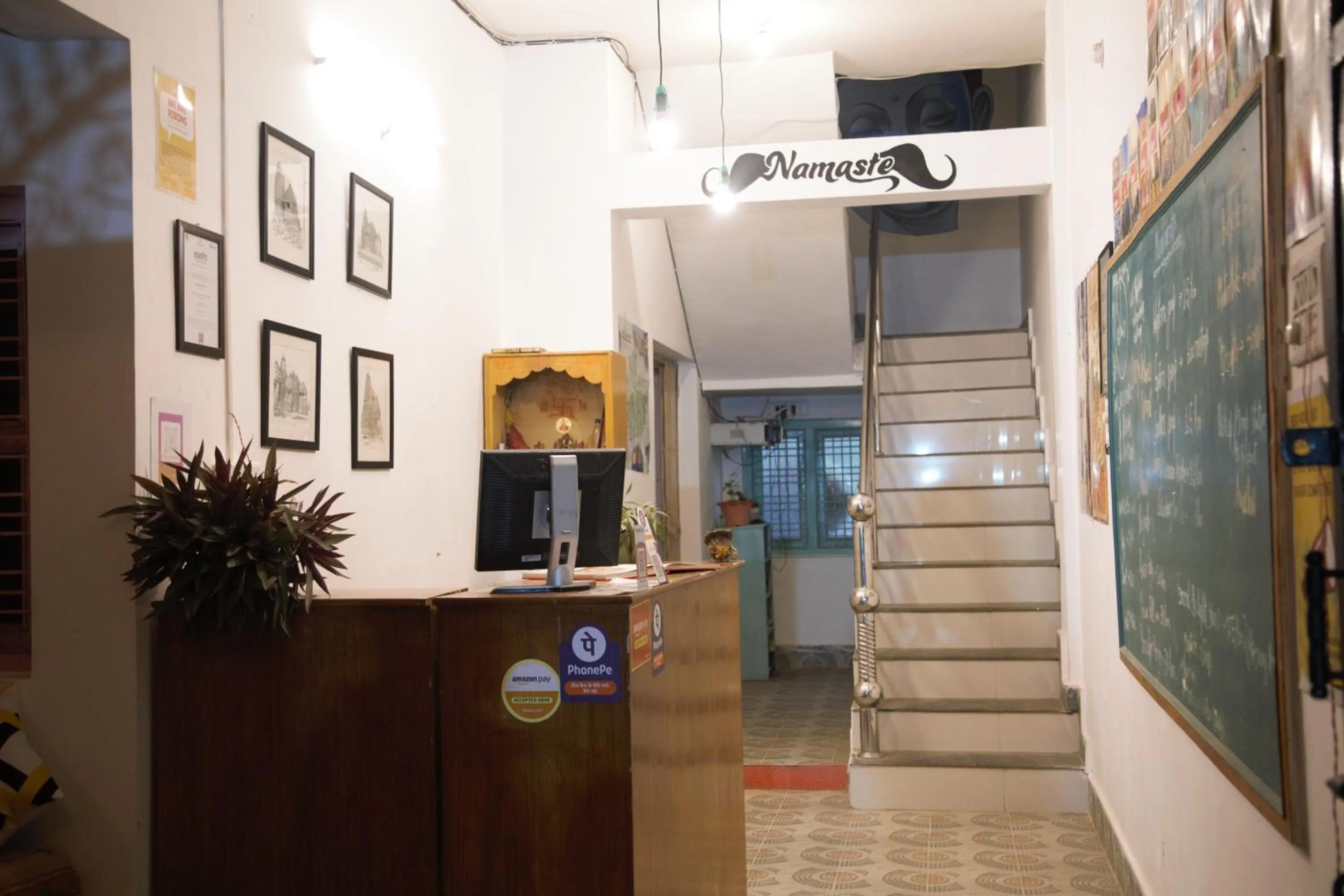 Lobby or reception in Moustache Khajuraho