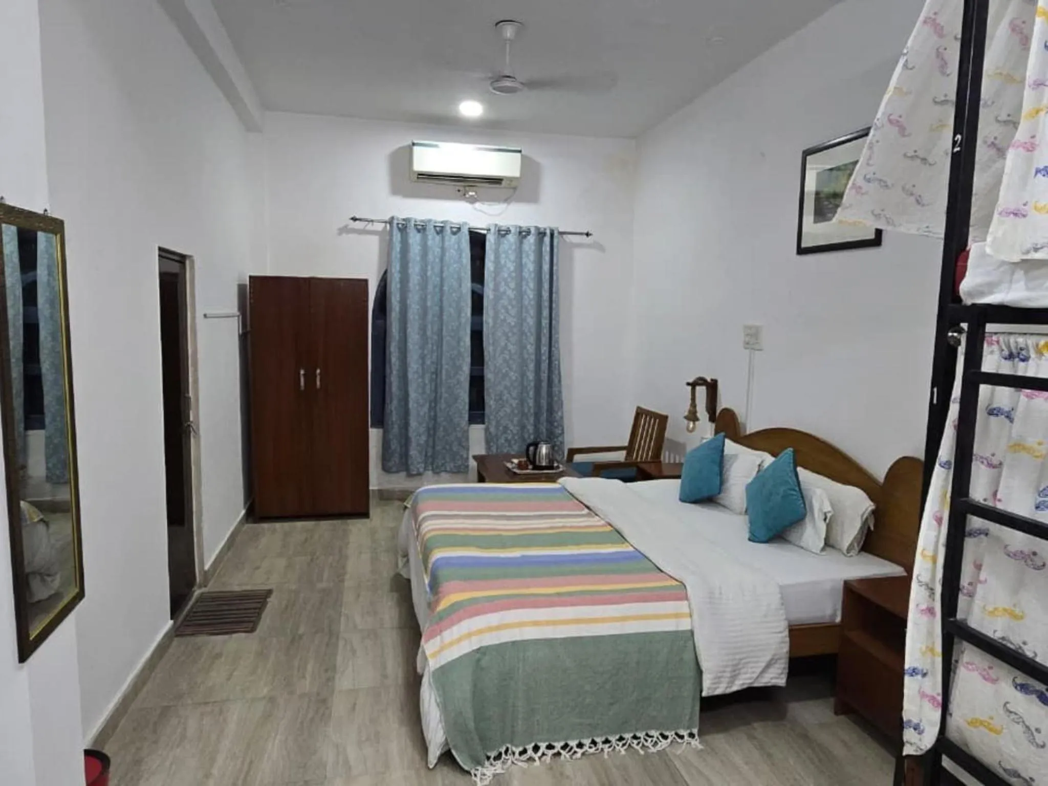 Bed in Moustache Khajuraho