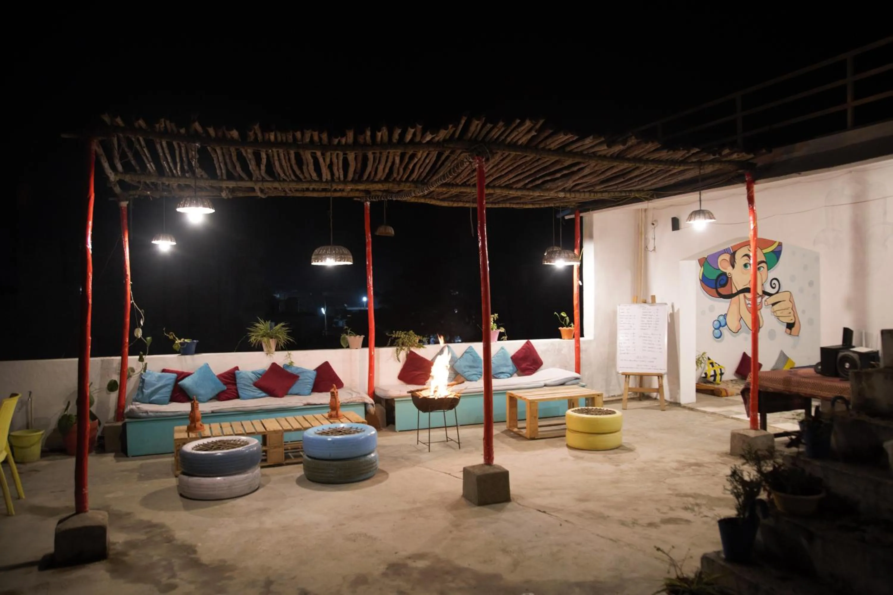 Patio in Moustache Khajuraho