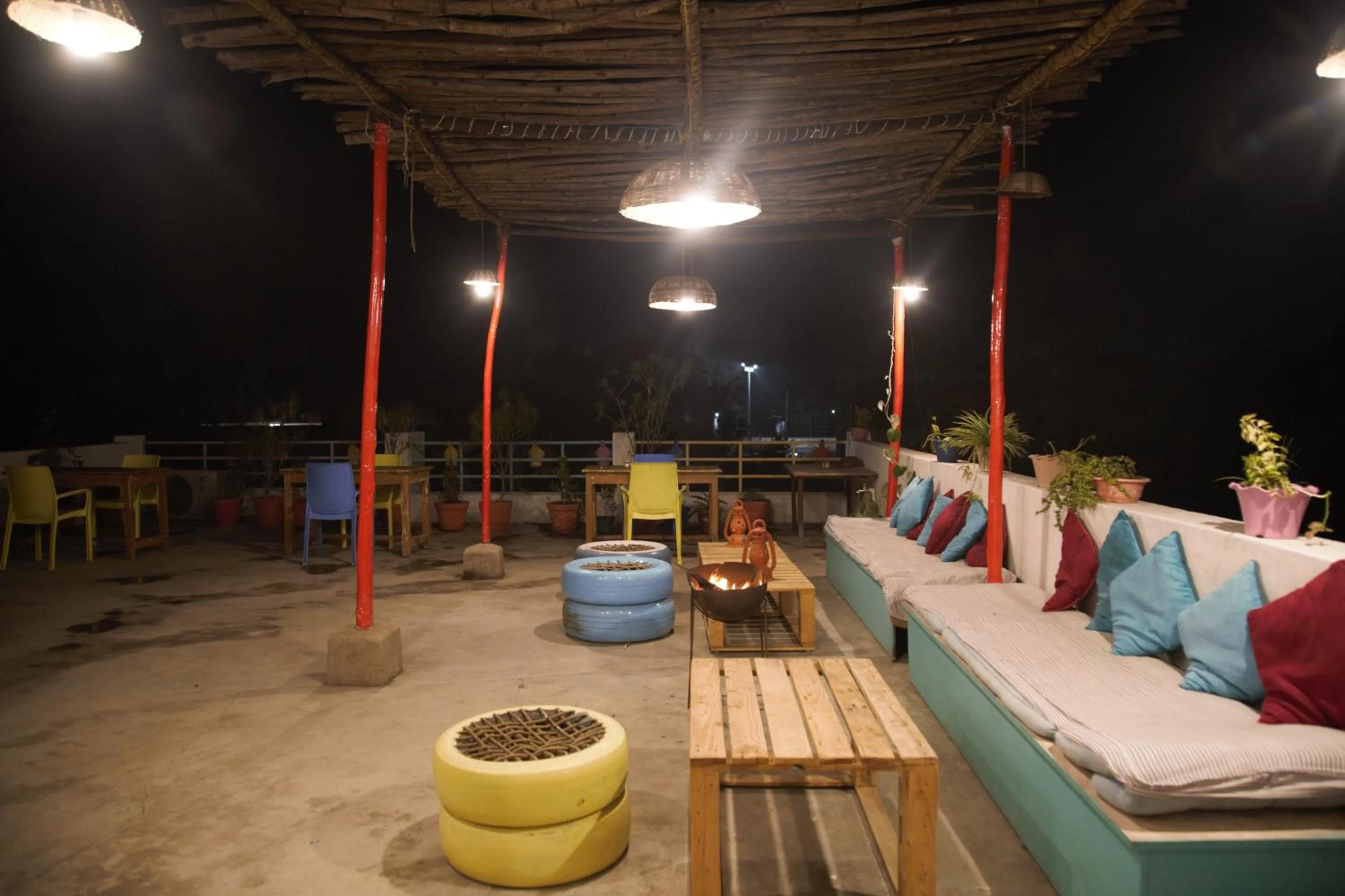 Patio in Moustache Khajuraho