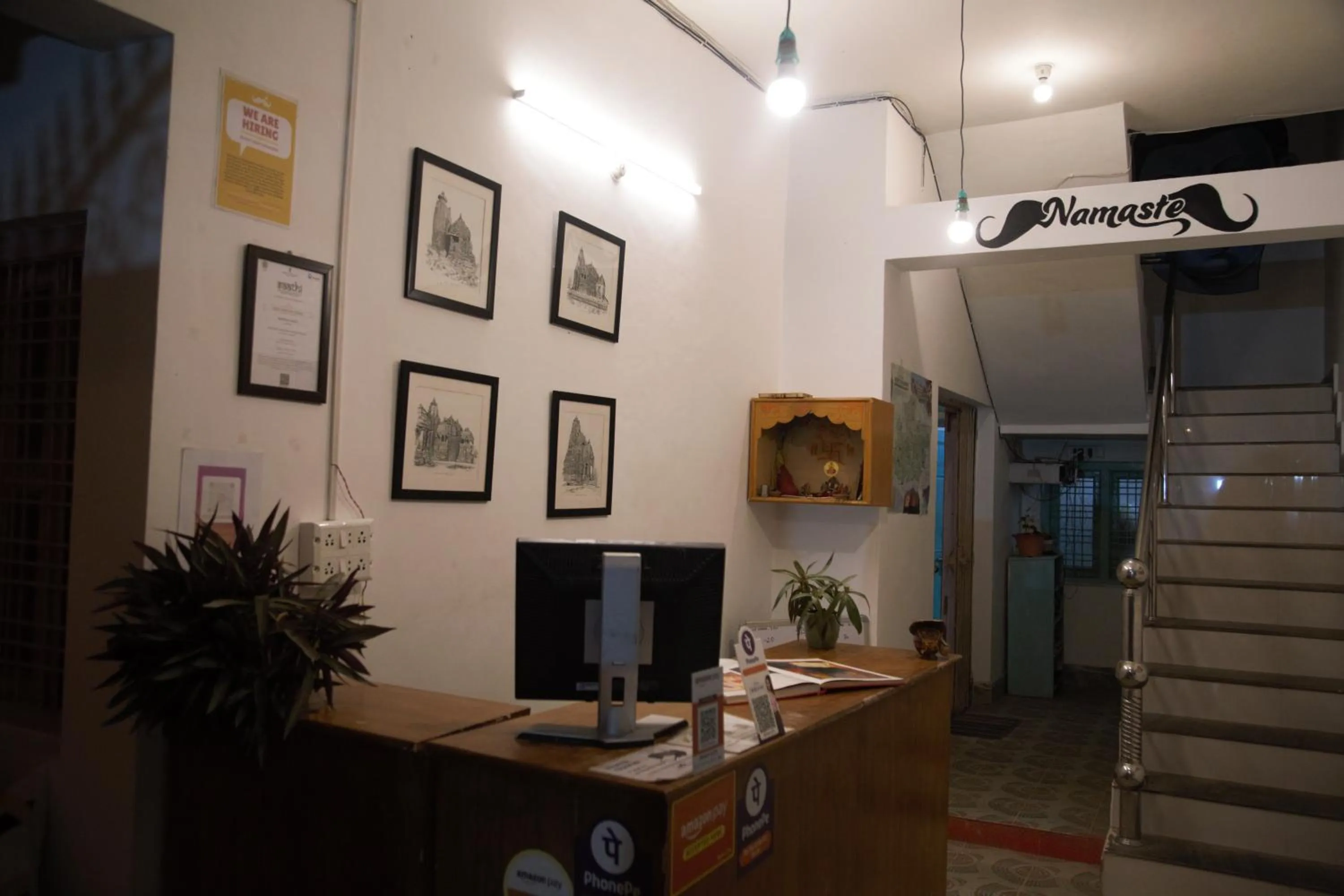 Lobby or reception in Moustache Khajuraho