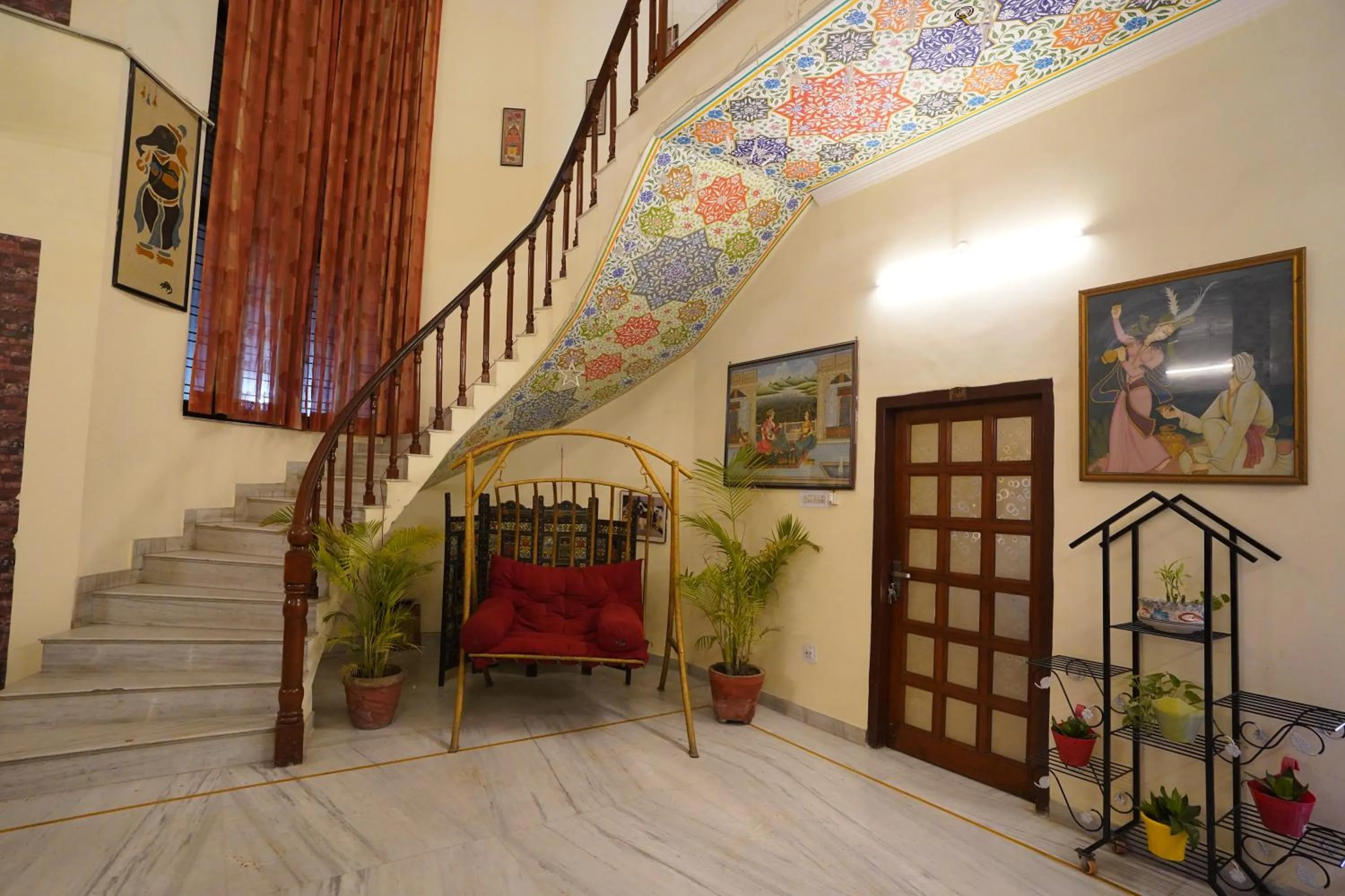 Lobby or reception in Hotel Radoli House - A Heritage Hotel