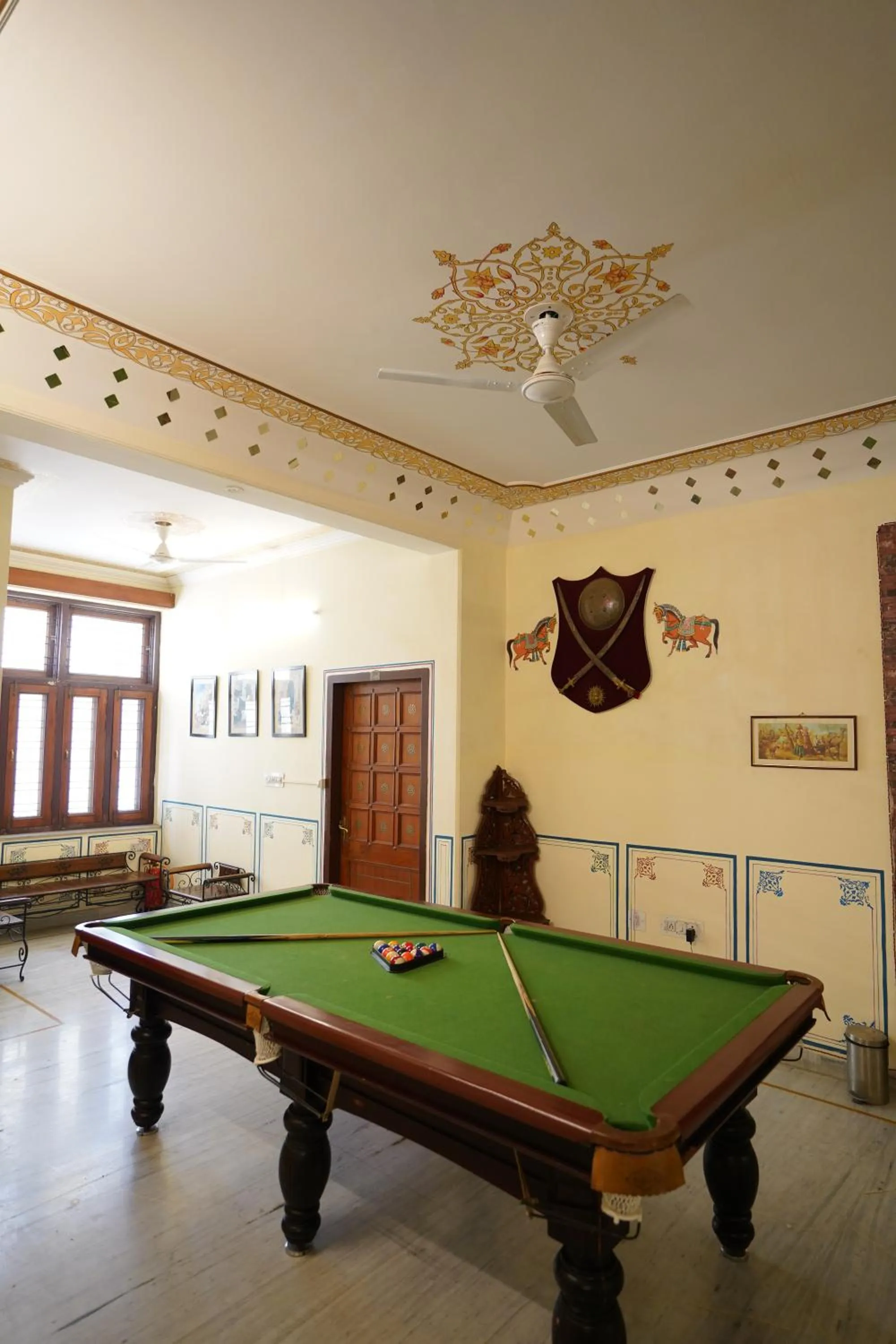 Game Room in Hotel Radoli House - A Heritage Hotel