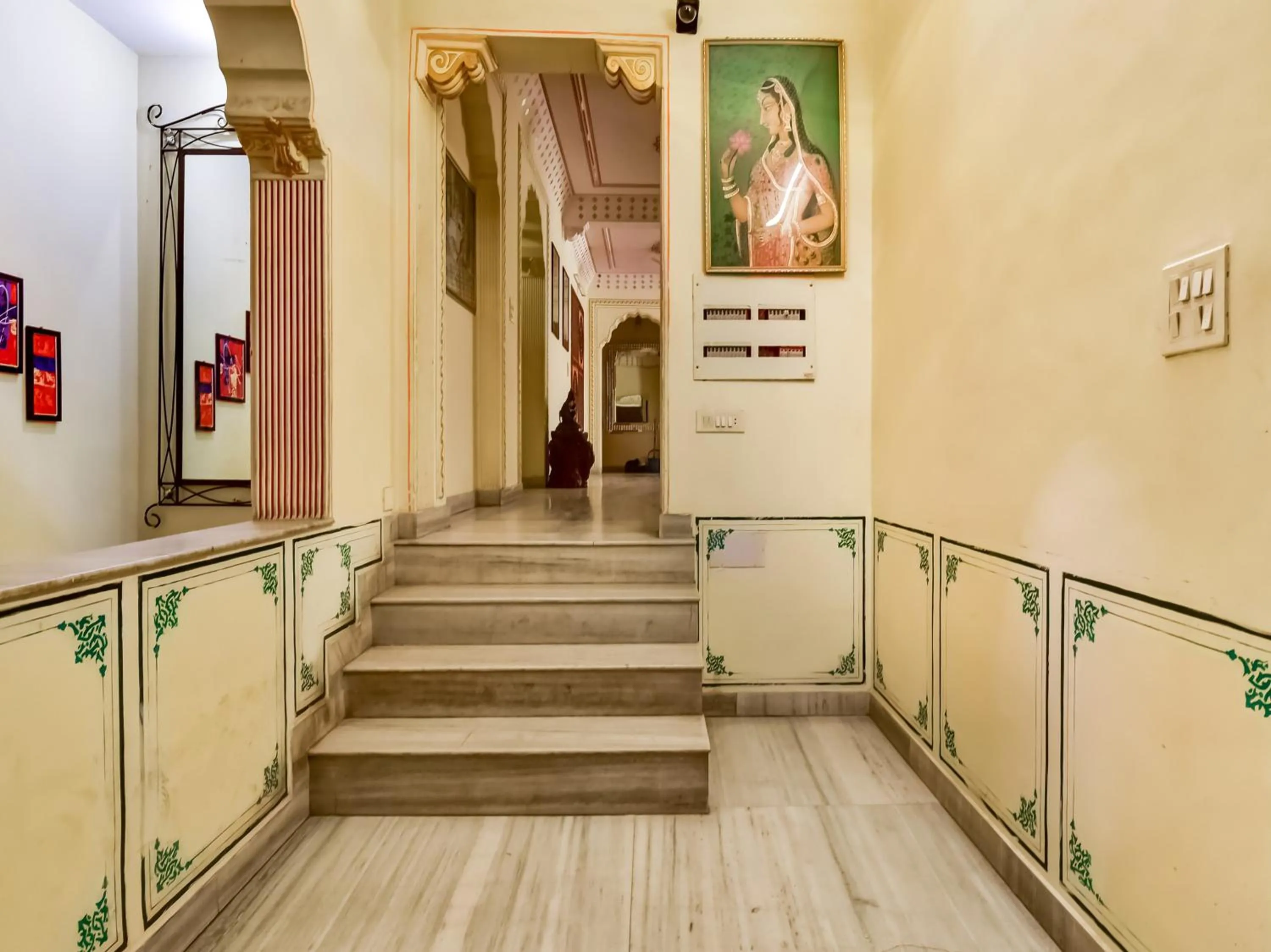 Lobby or reception in Hotel Radoli House - A Heritage Hotel