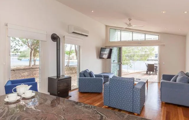 Seating Area in Couran Cove Island Resort