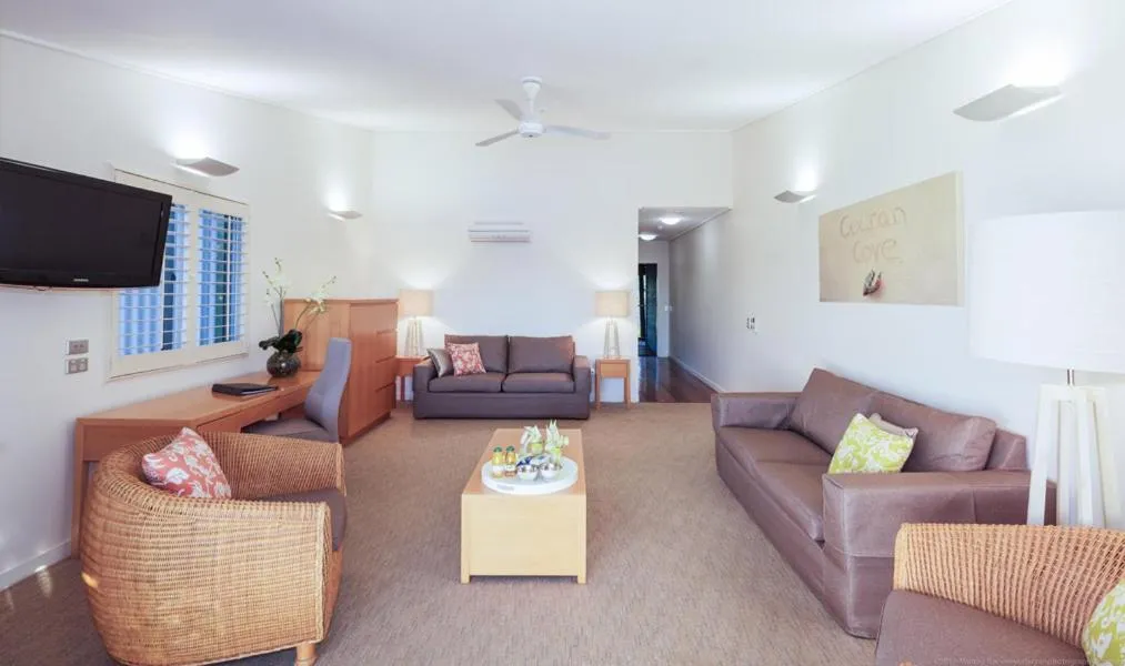 Seating Area in Couran Cove Island Resort