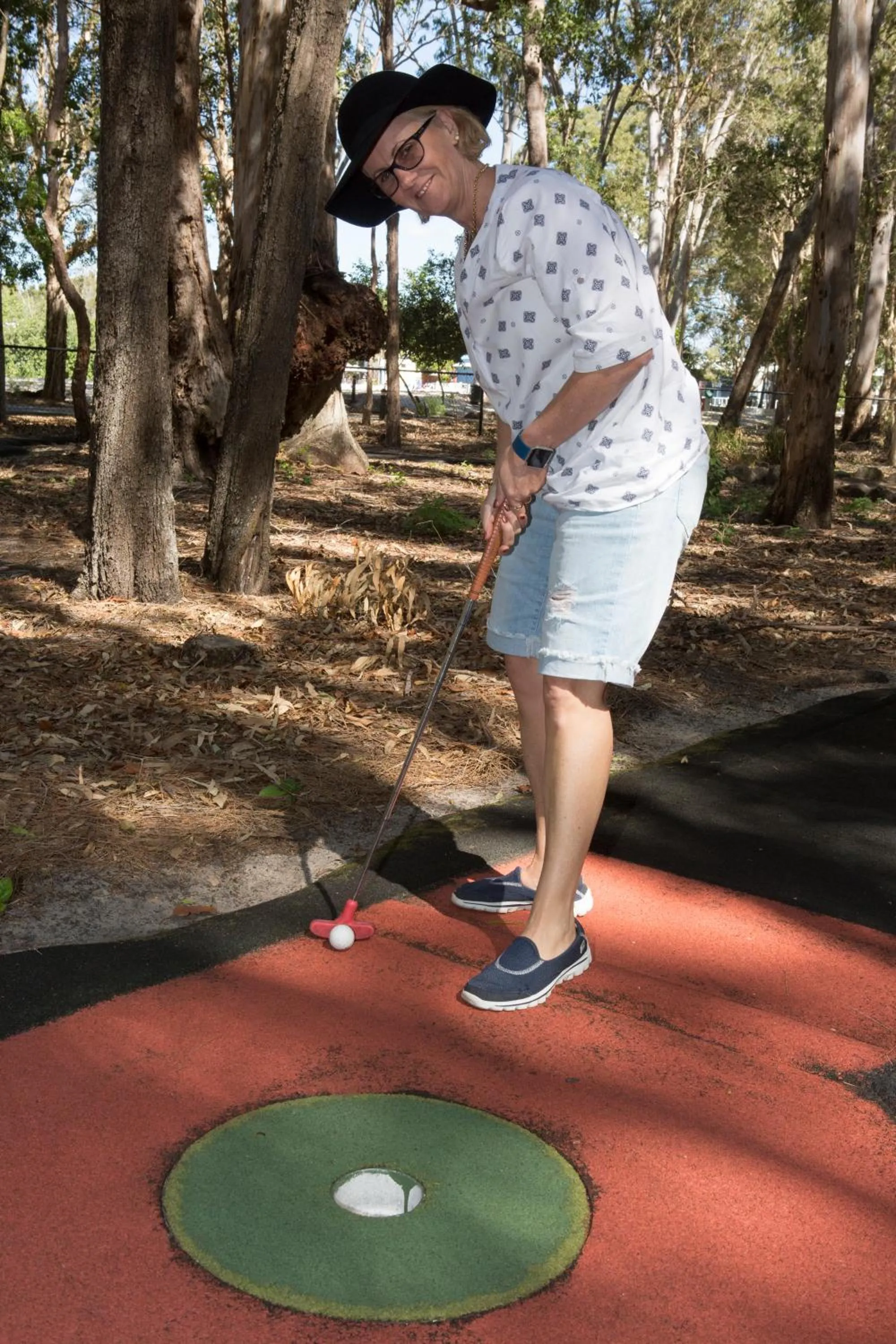 Minigolf in Couran Cove Island Resort
