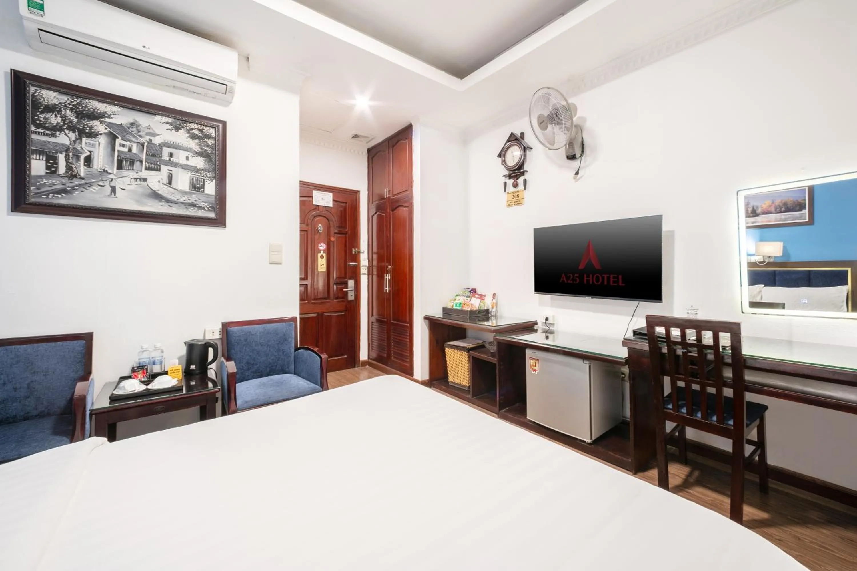 Bedroom, Bed in A25 Hotel - 61 Lương Ngọc Quyến