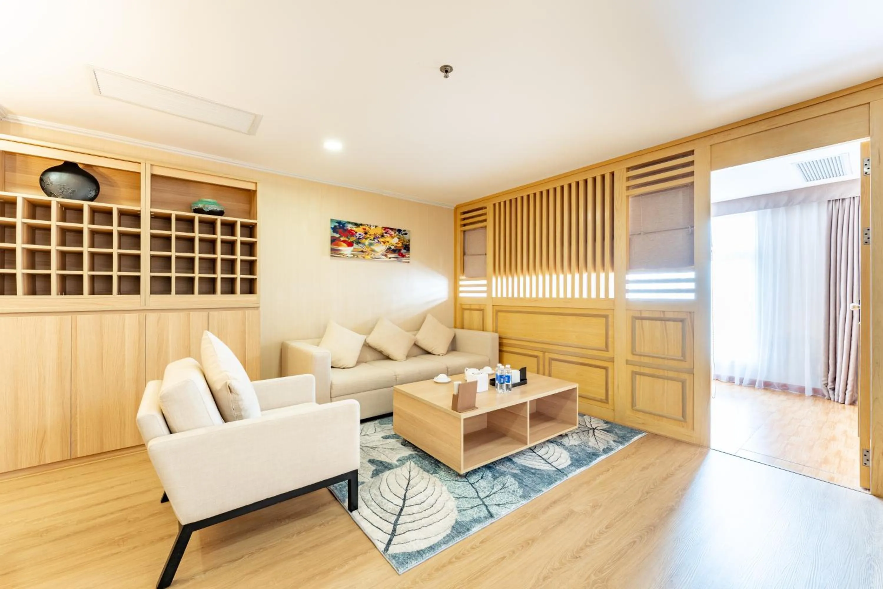 Living room in Super Candle Hotel