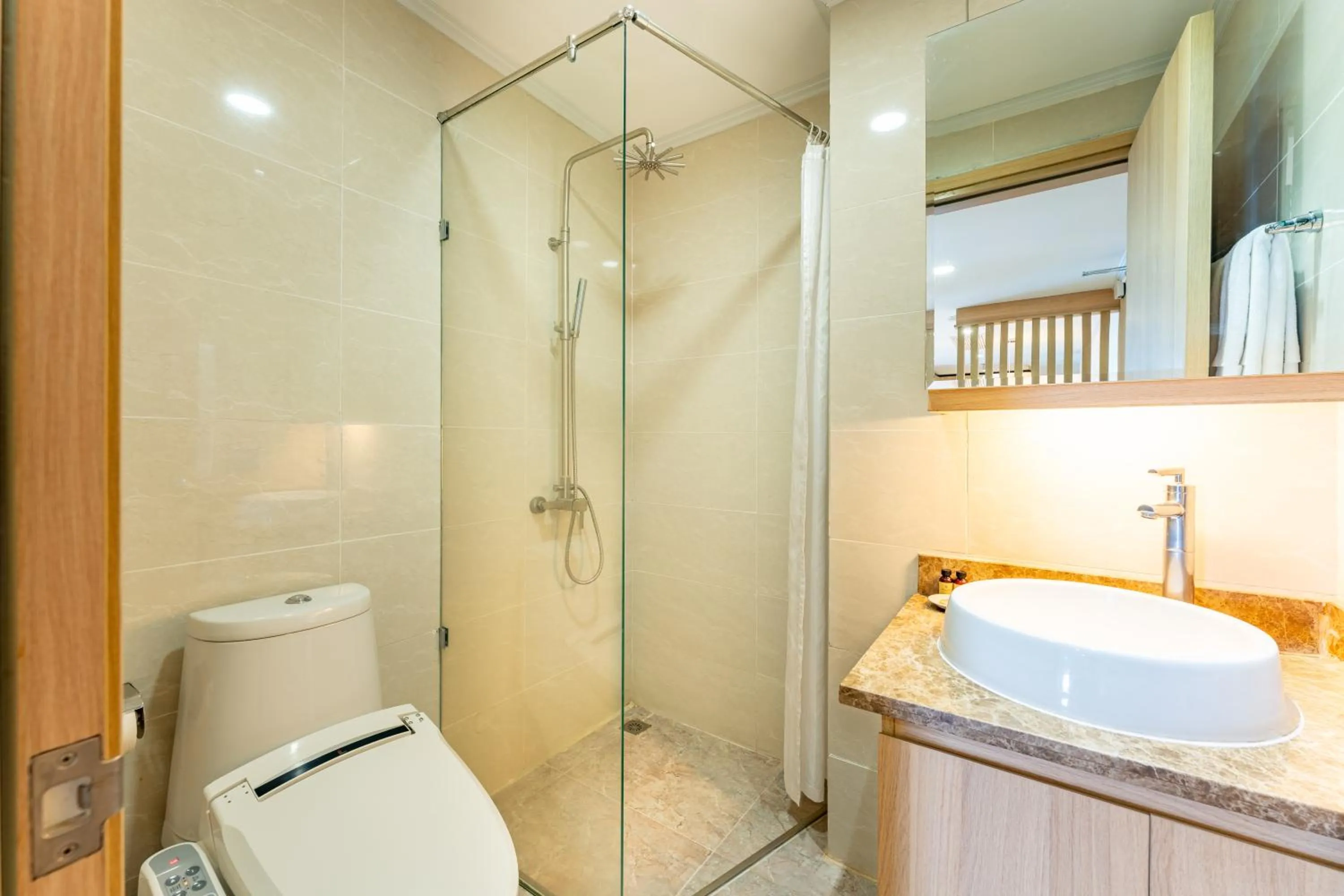 Shower in Super Candle Hotel