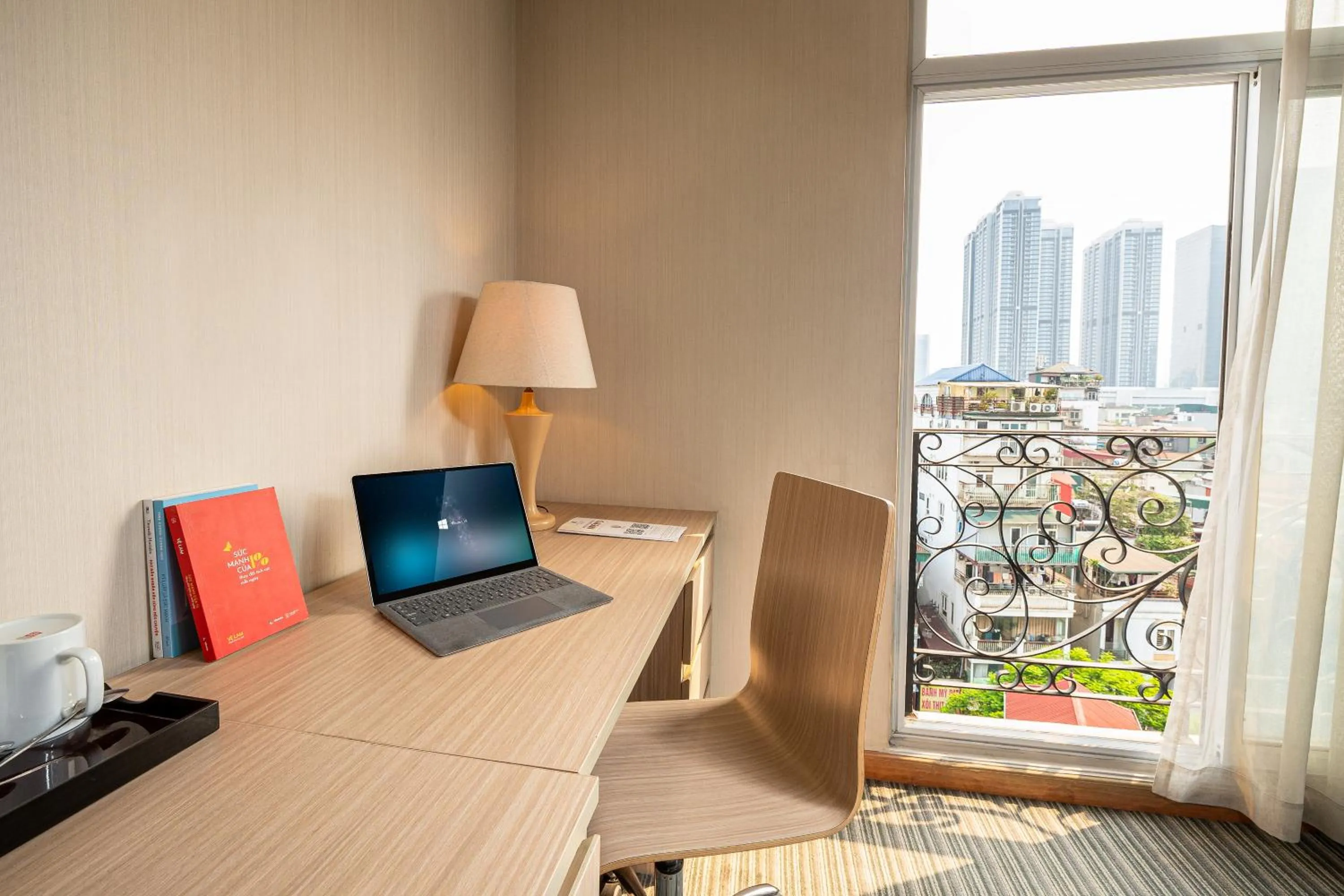 Seating area in Super Candle Hotel