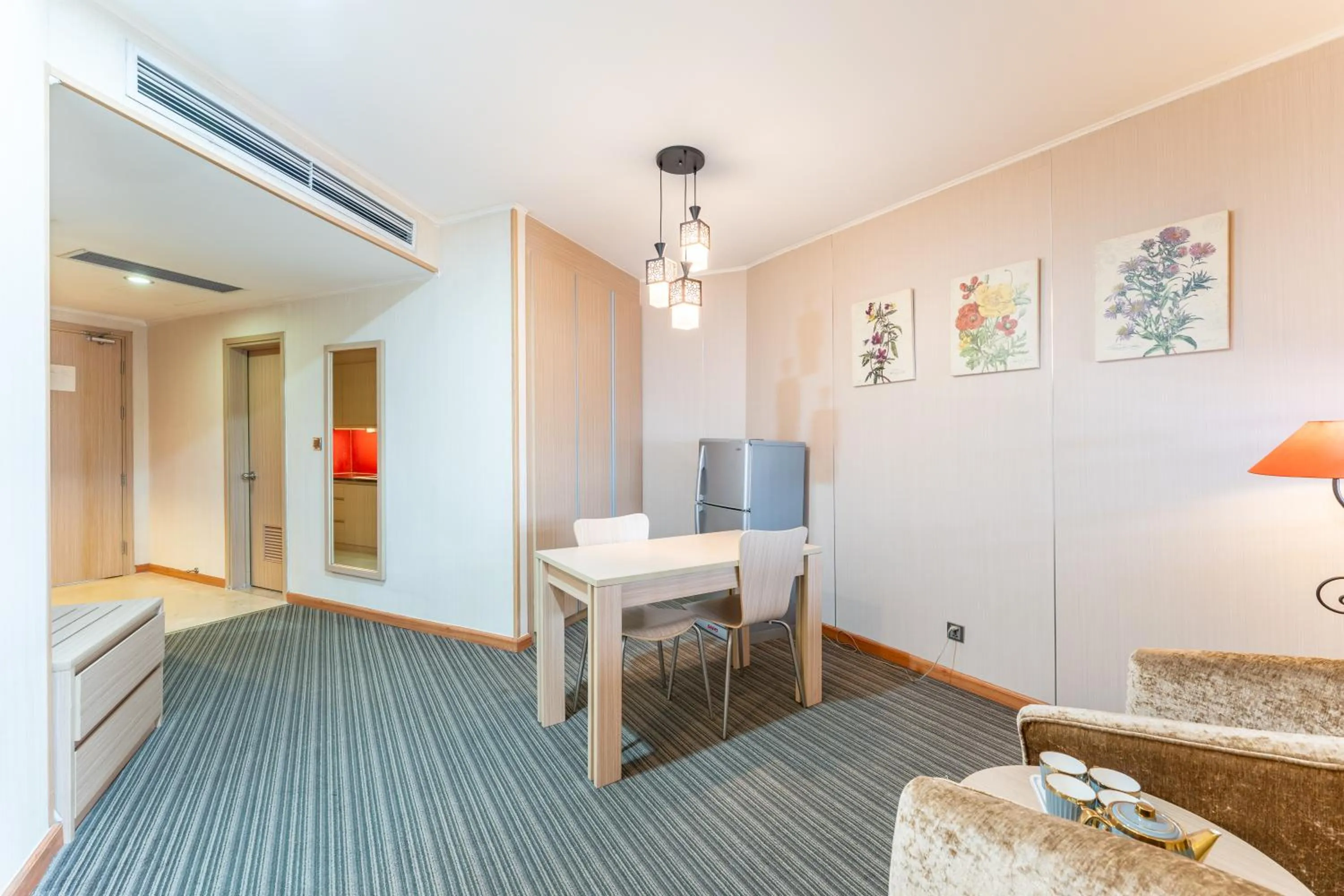 Seating area in Super Candle Hotel