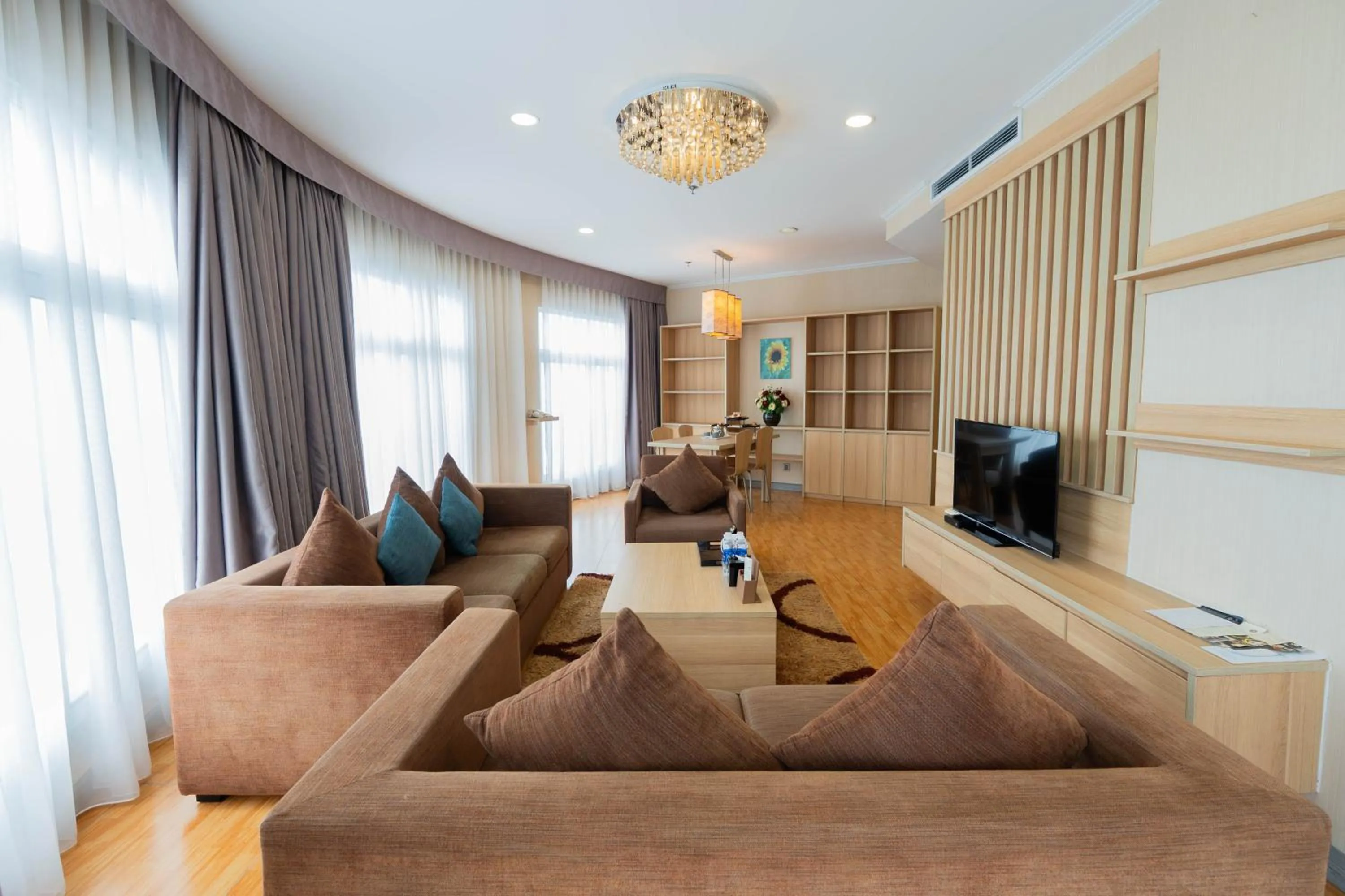 Living room in Super Candle Hotel