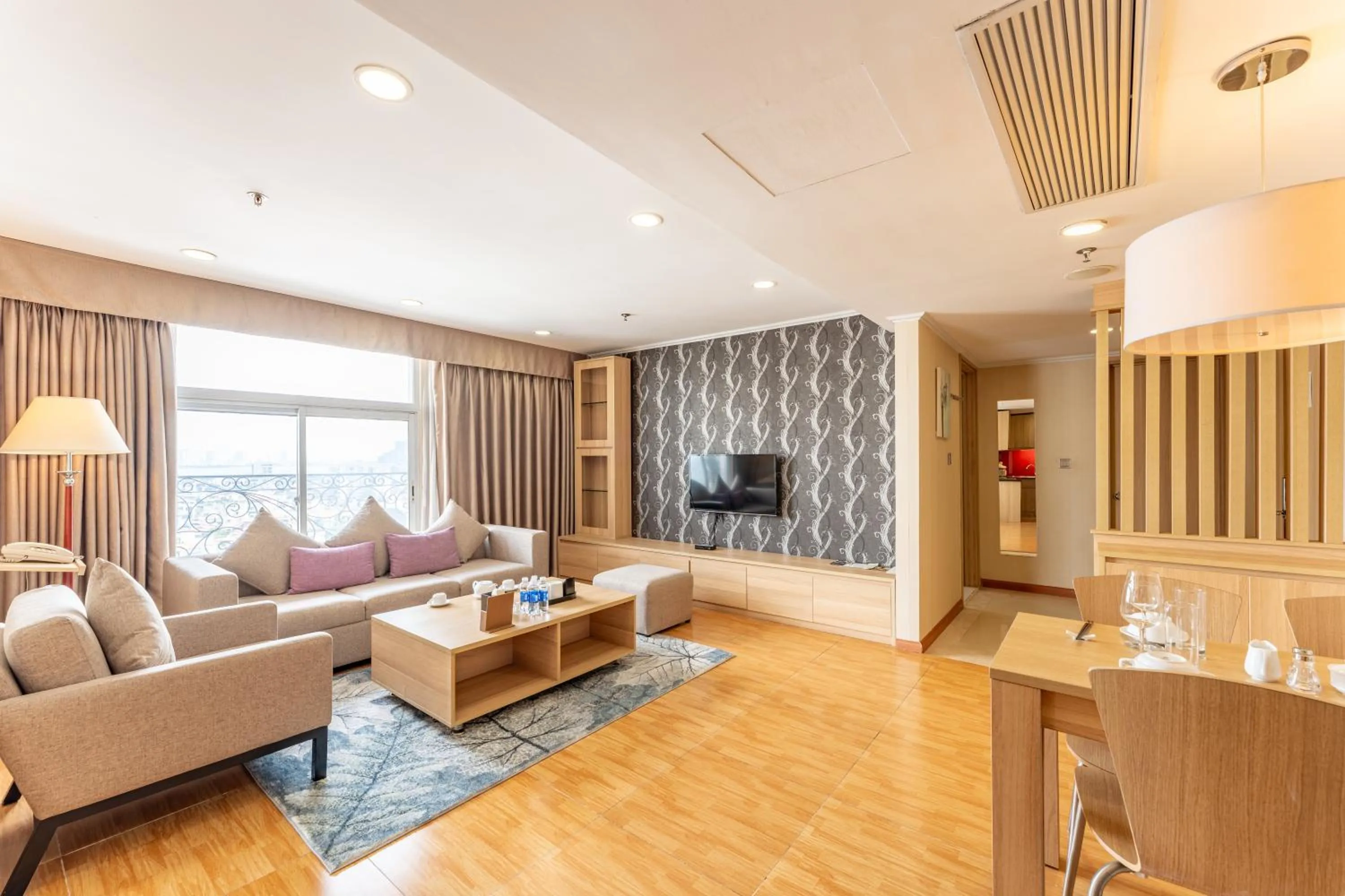 Living room in Super Candle Hotel