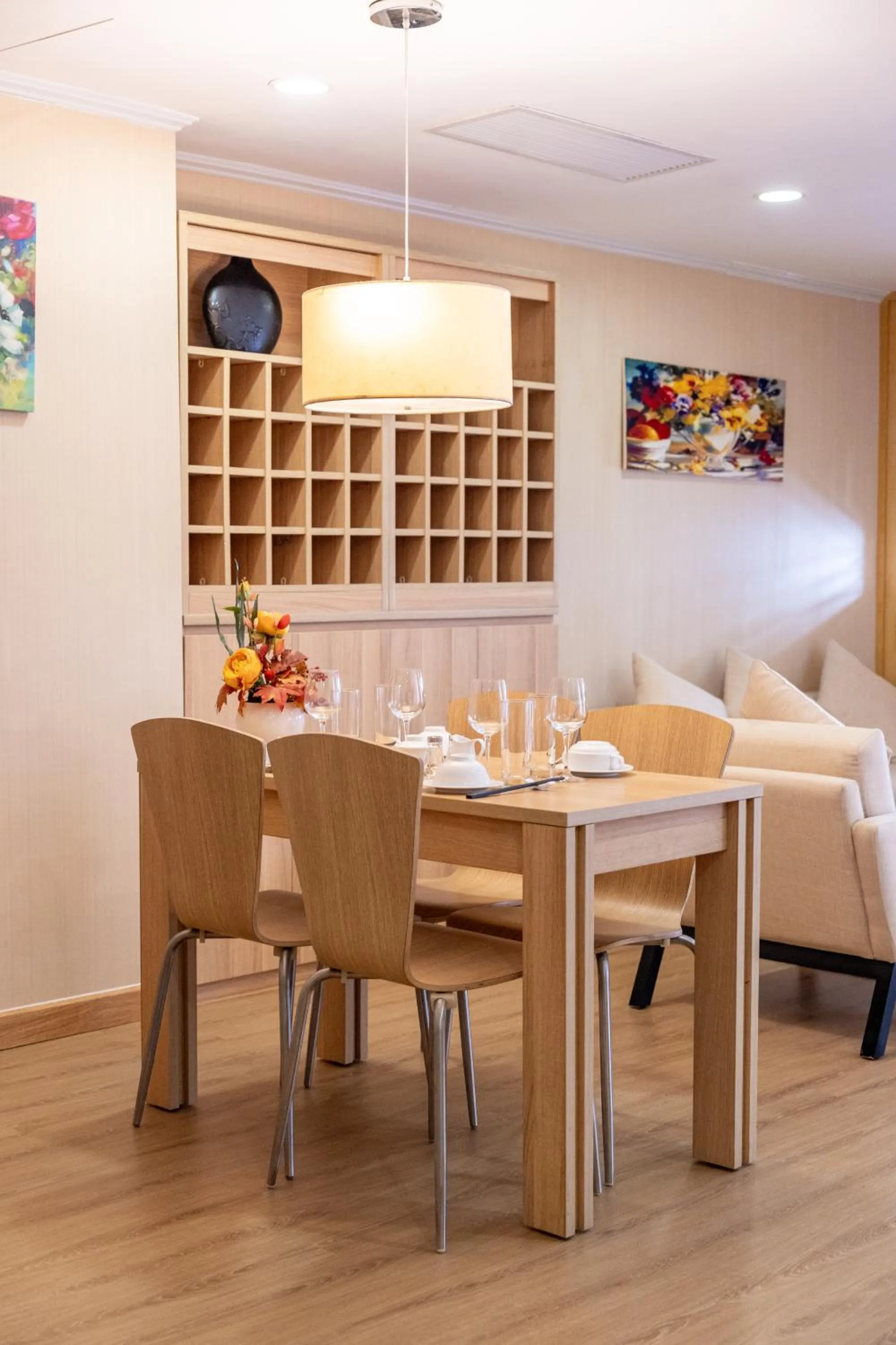 Living room in Super Candle Hotel