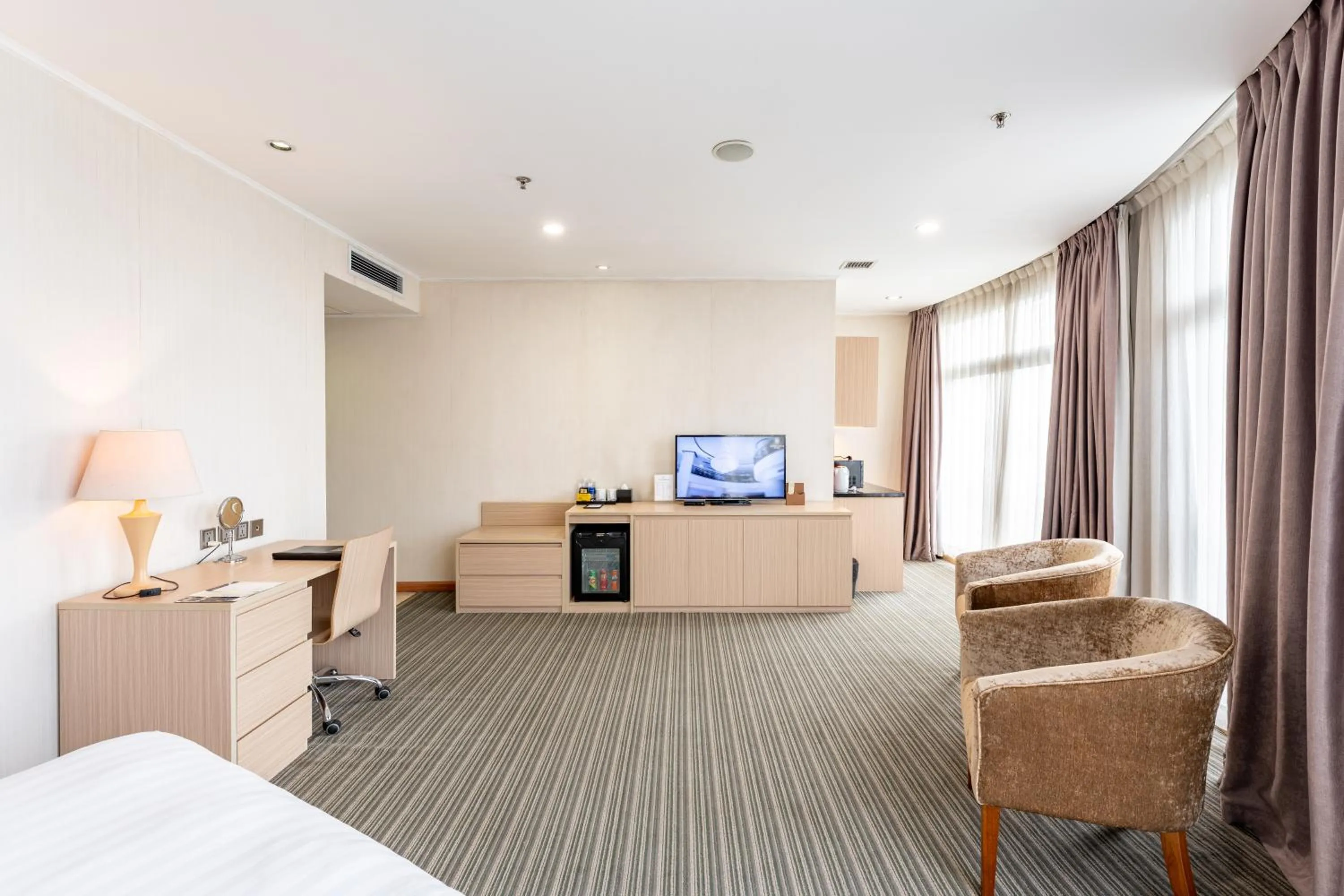 furniture, Bed in Super Candle Hotel