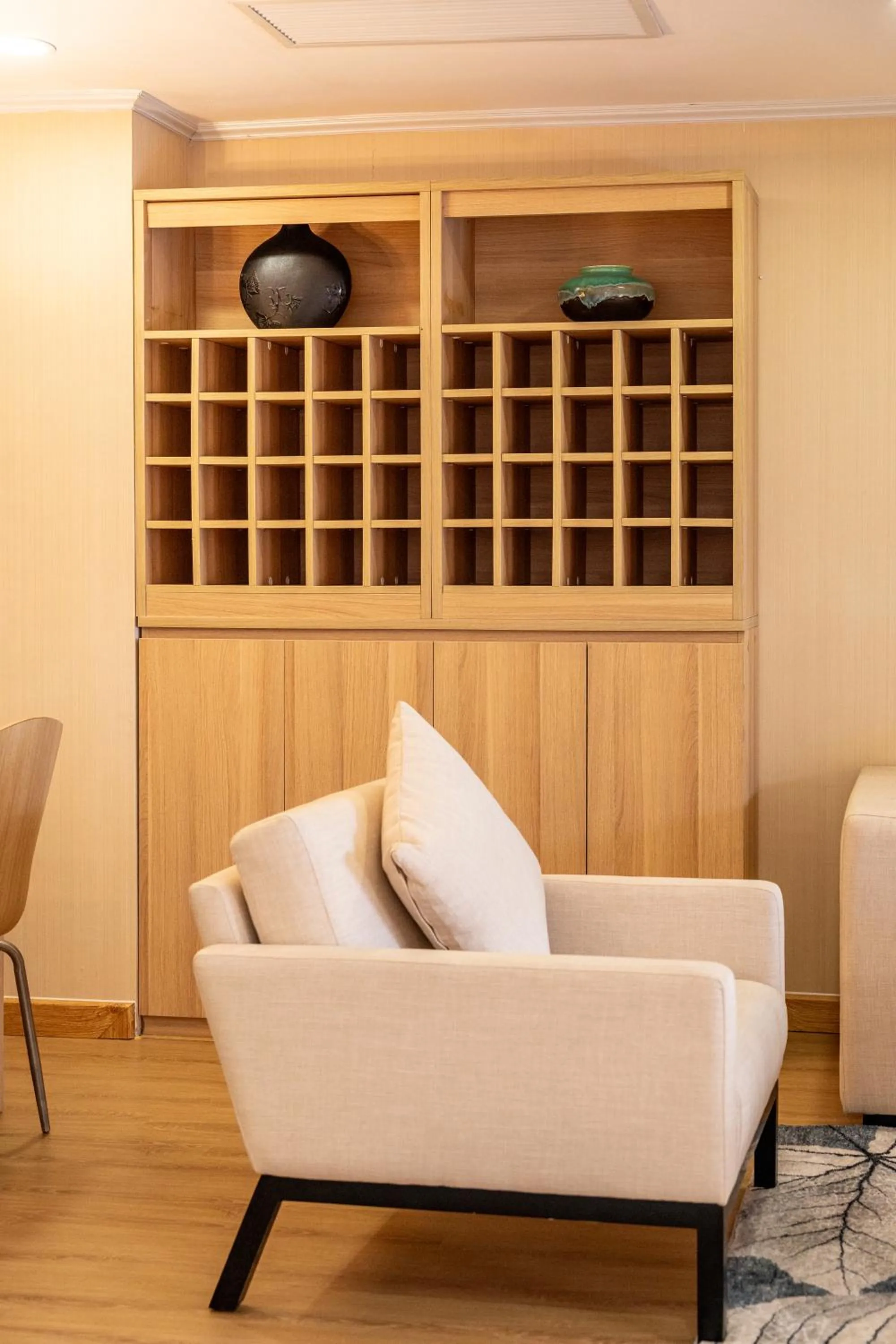 Seating area in Super Candle Hotel