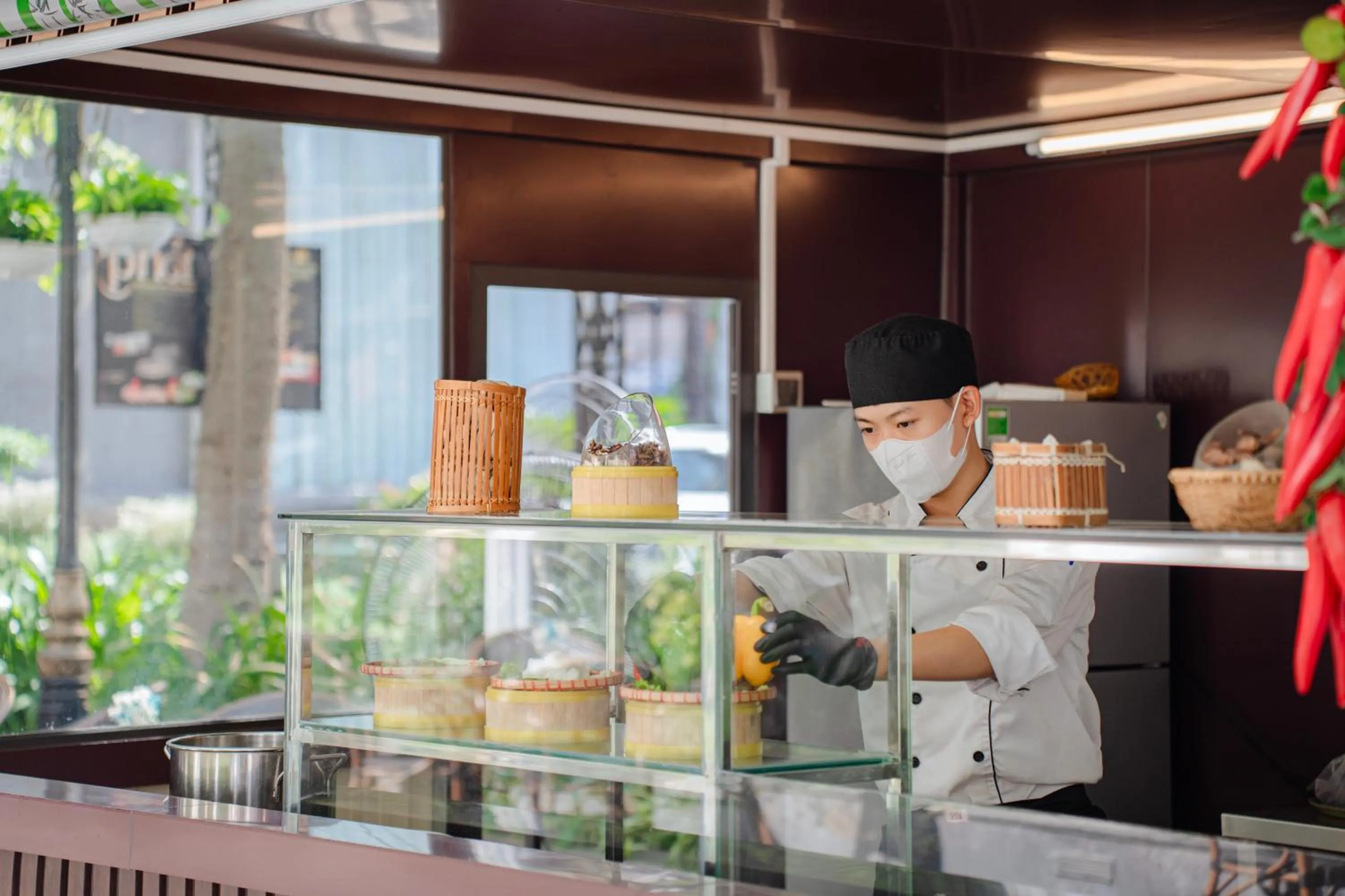 Breakfast in Super Candle Hotel