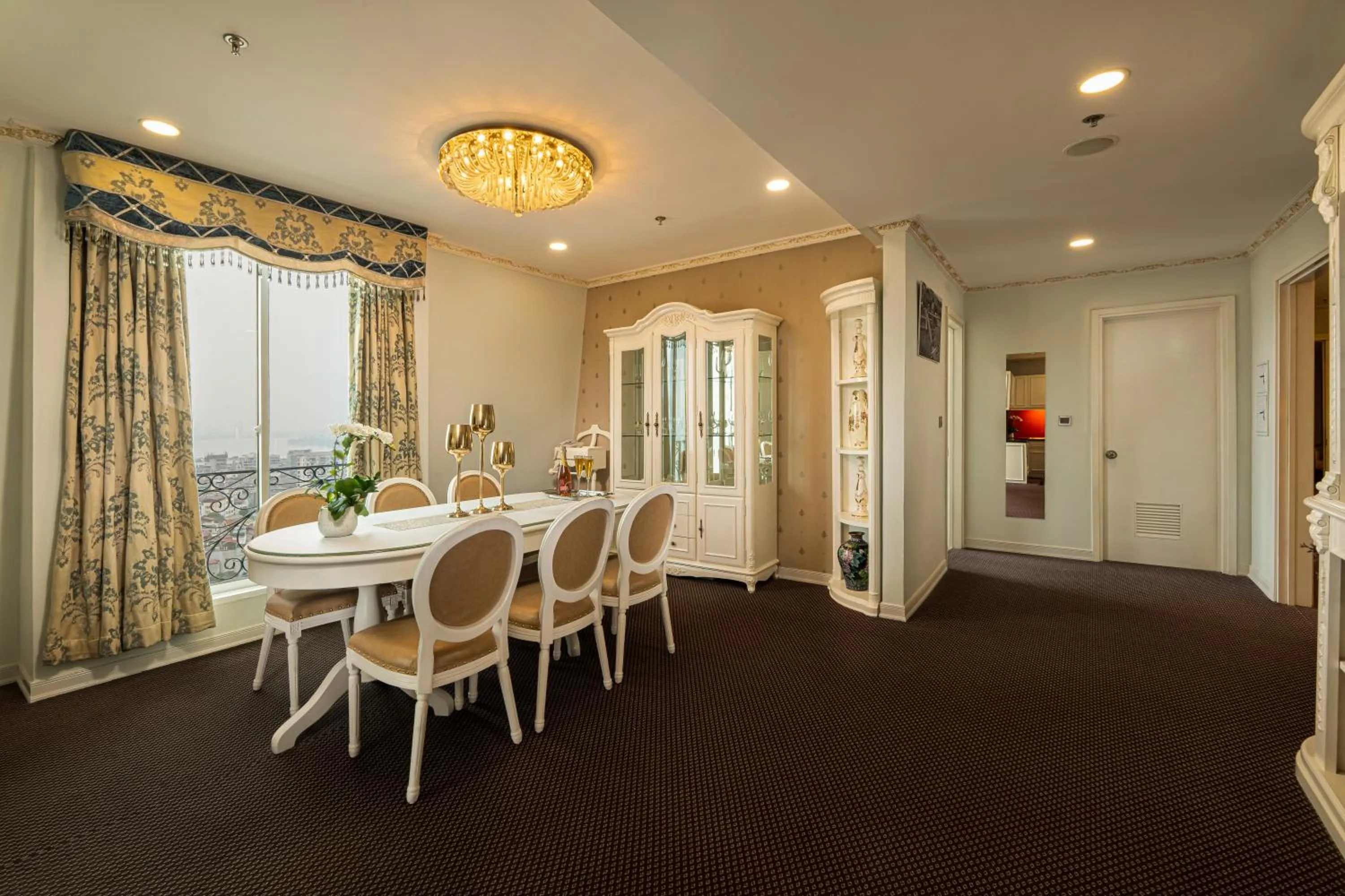 Living room in Super Candle Hotel