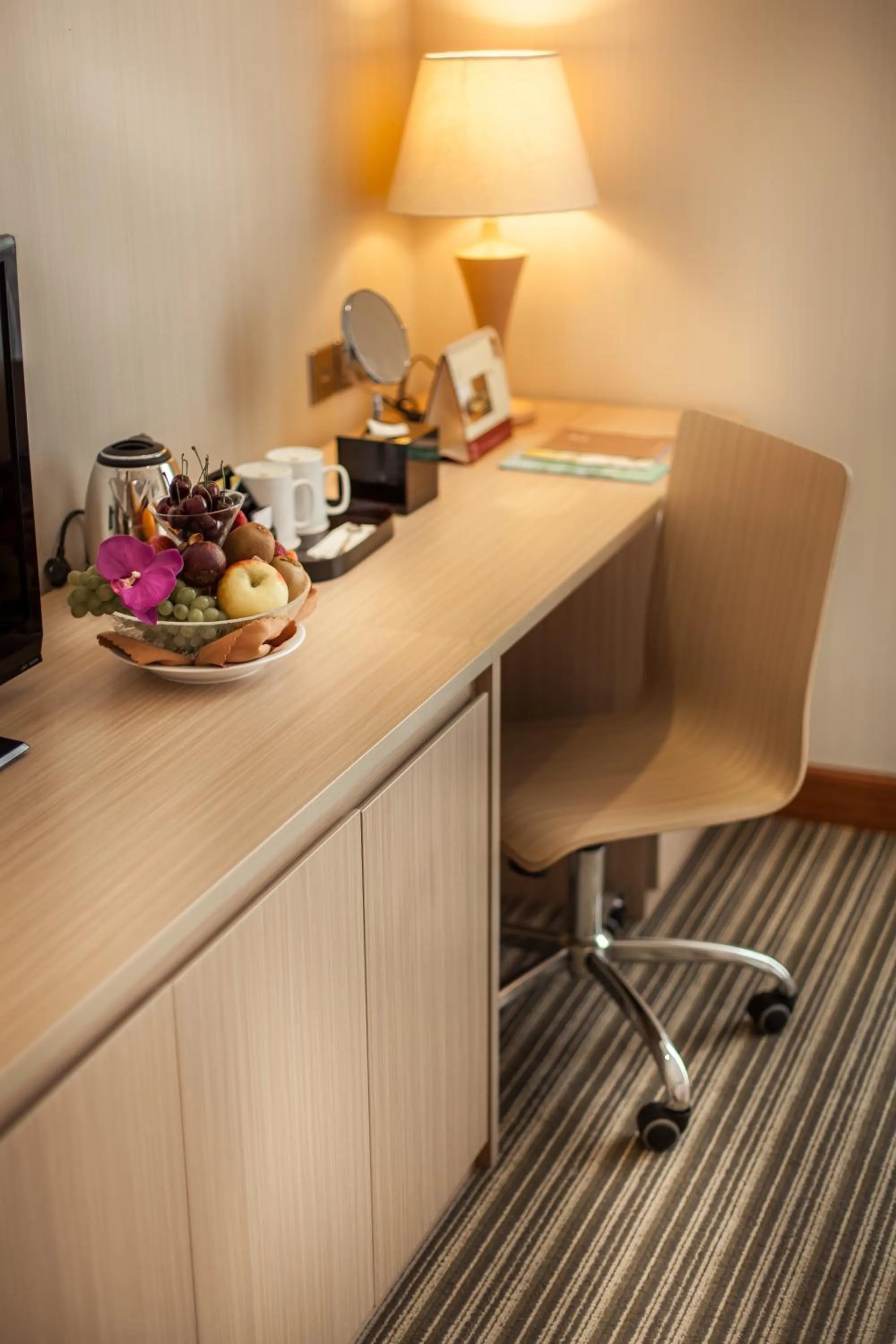 Decorative detail in Super Candle Hotel