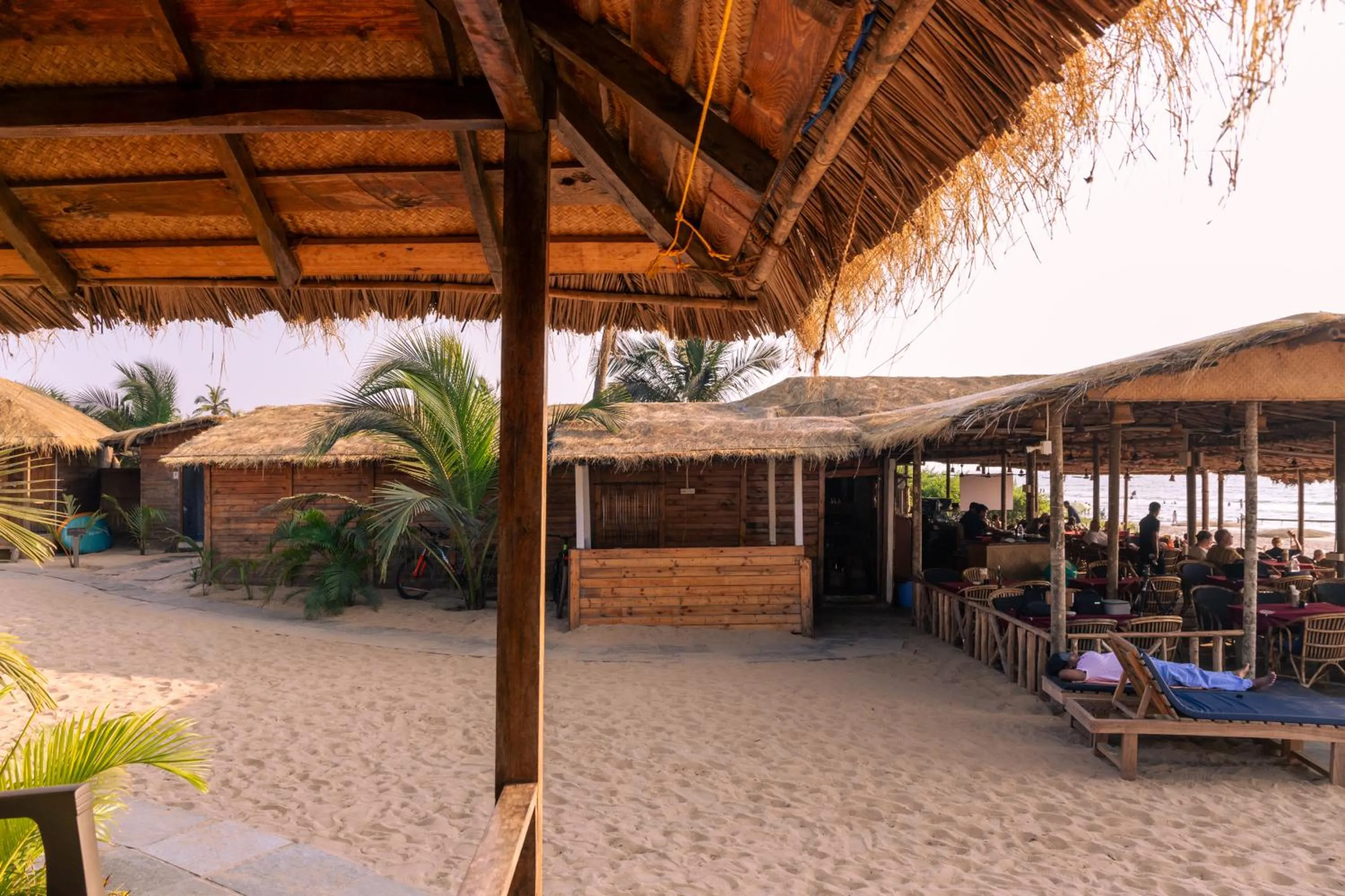 Blue Corner Beach Huts & Restaurant