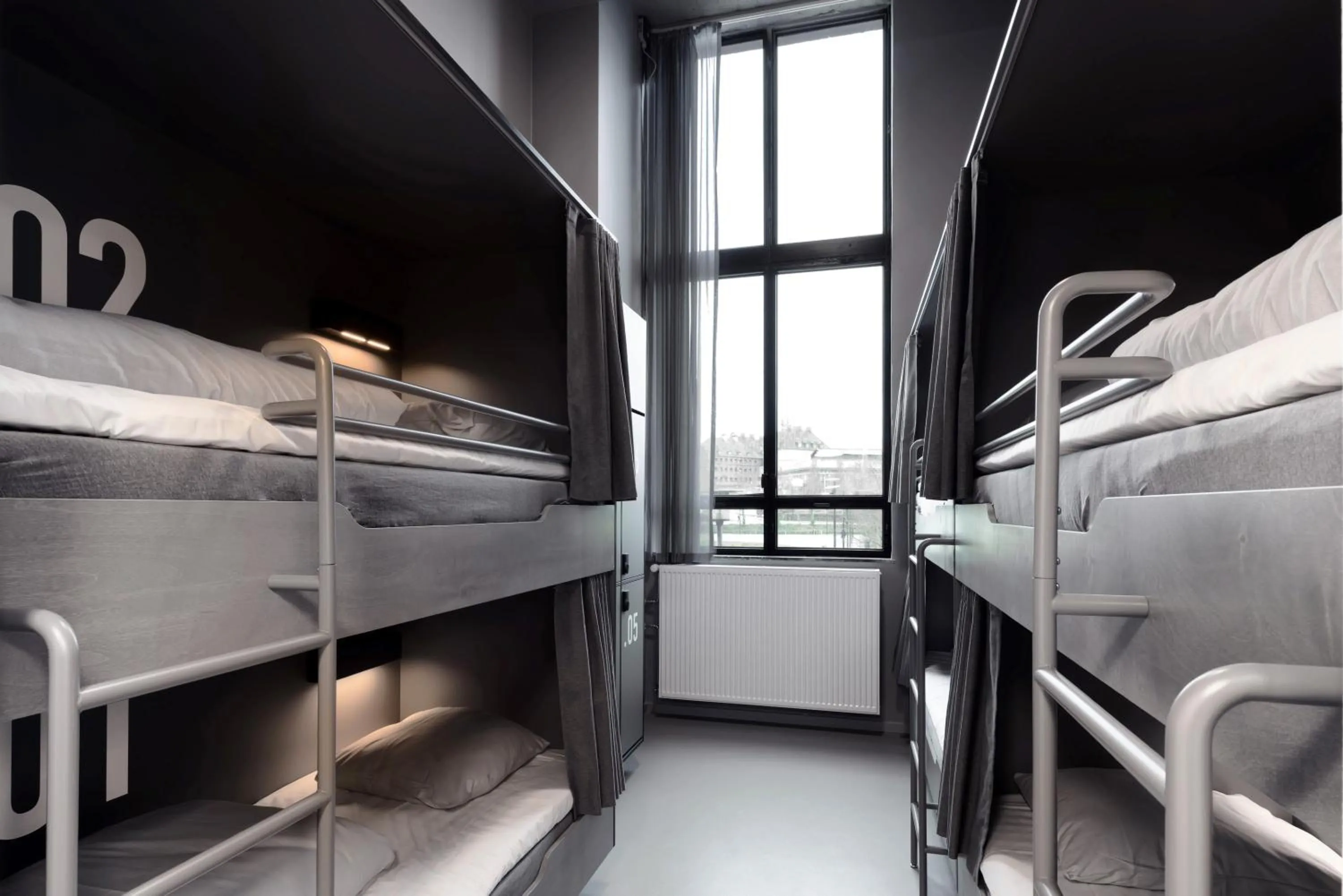 View (from property/room), Bunk Bed in BOOK1 by Brøchner Hotels
