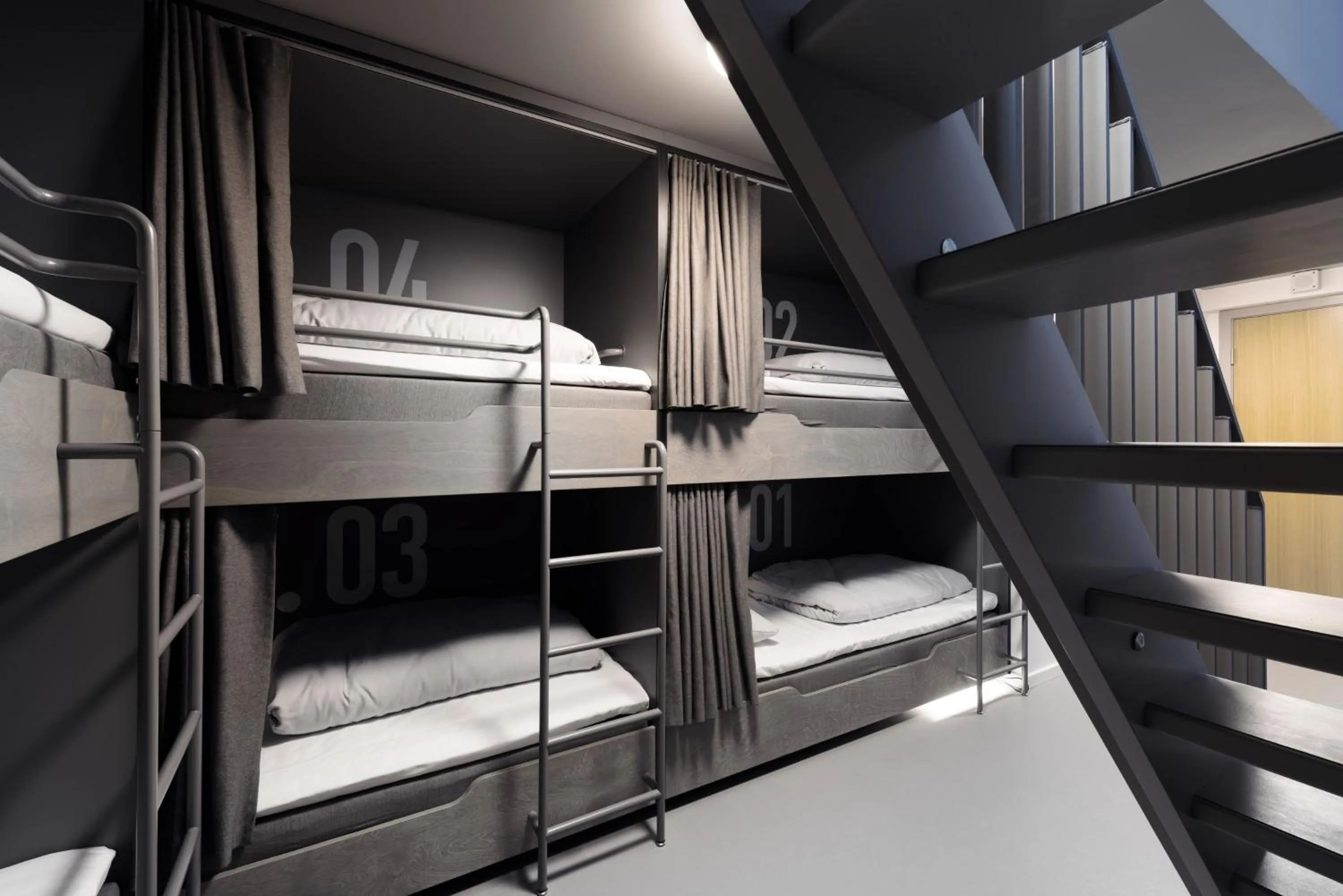 Property building, Bunk Bed in BOOK1 by Brøchner Hotels