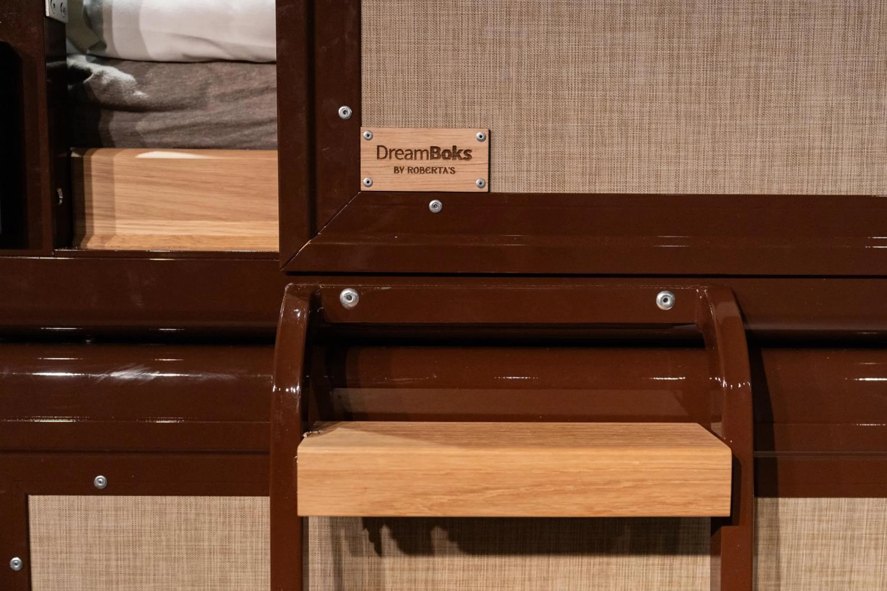 Bed in Roberta's Society Aarhus