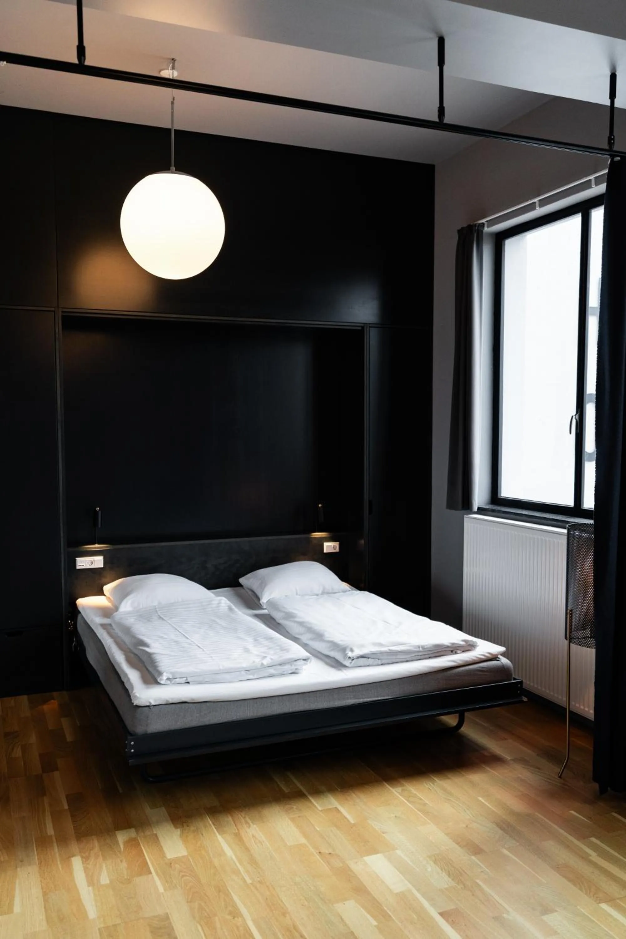 Bed in Roberta's Society Aarhus