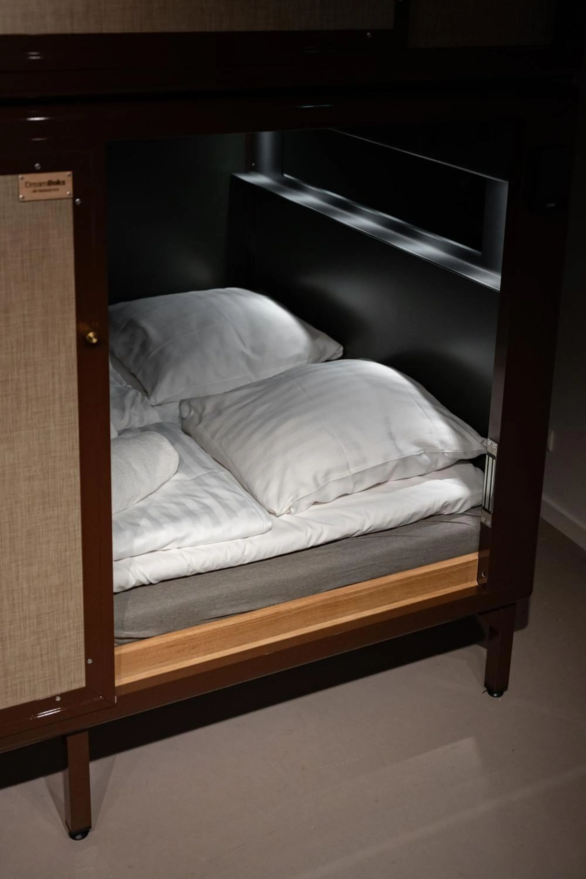 Bed in Roberta's Society Aarhus