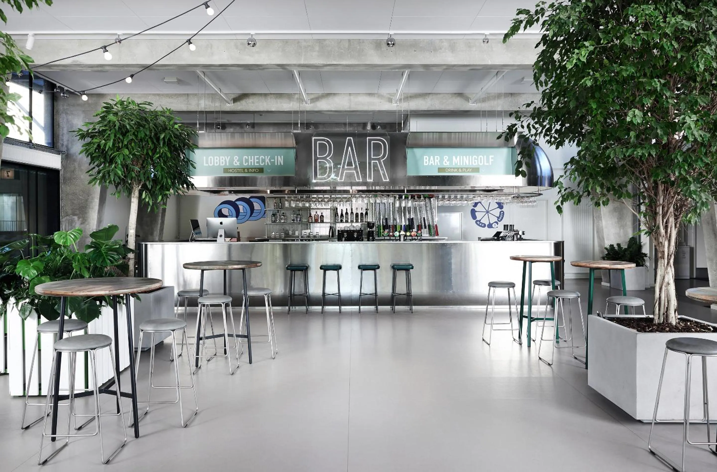 Lobby or reception in BOOK1 by Brøchner Hotels