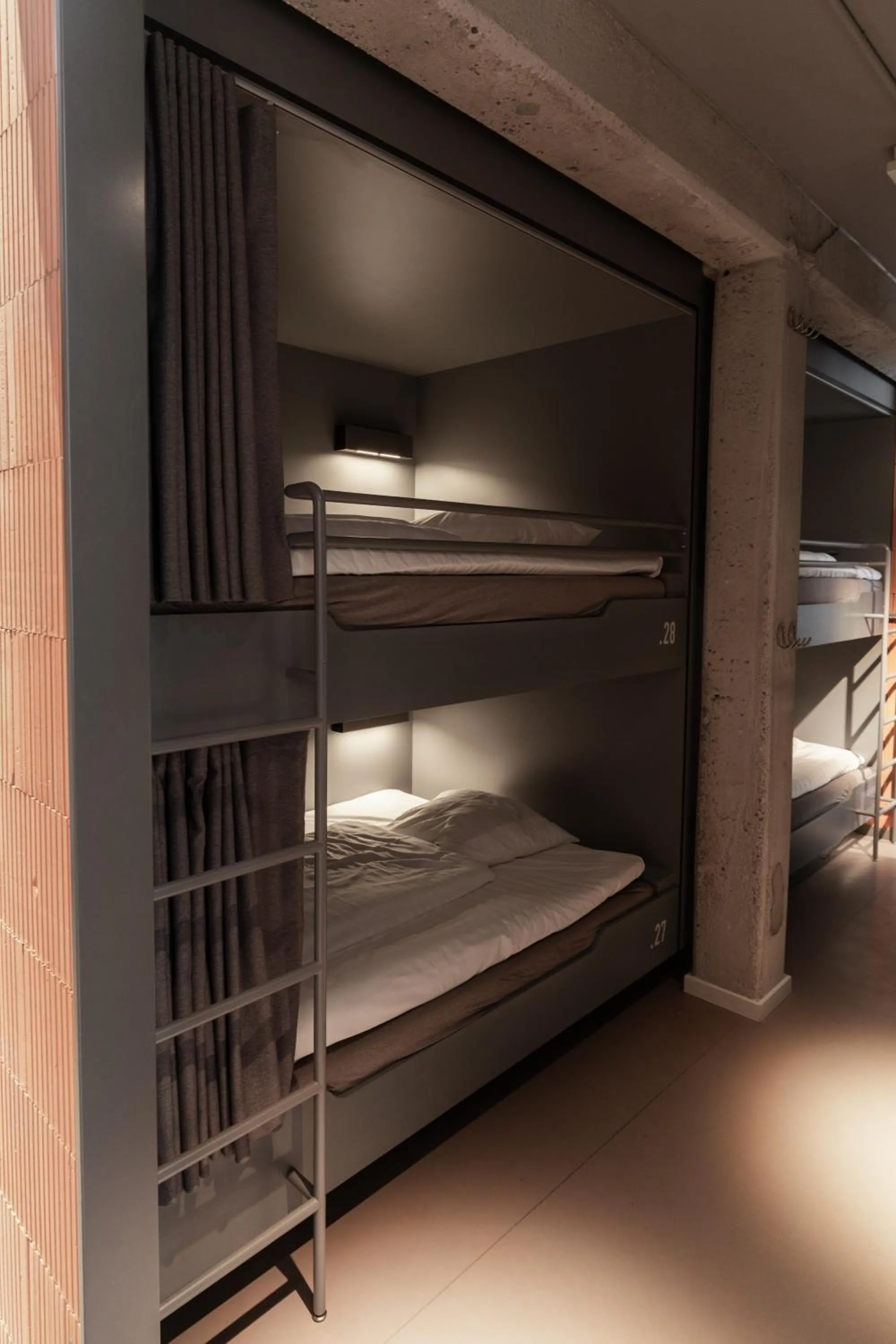 Bed in Roberta's Society Aarhus