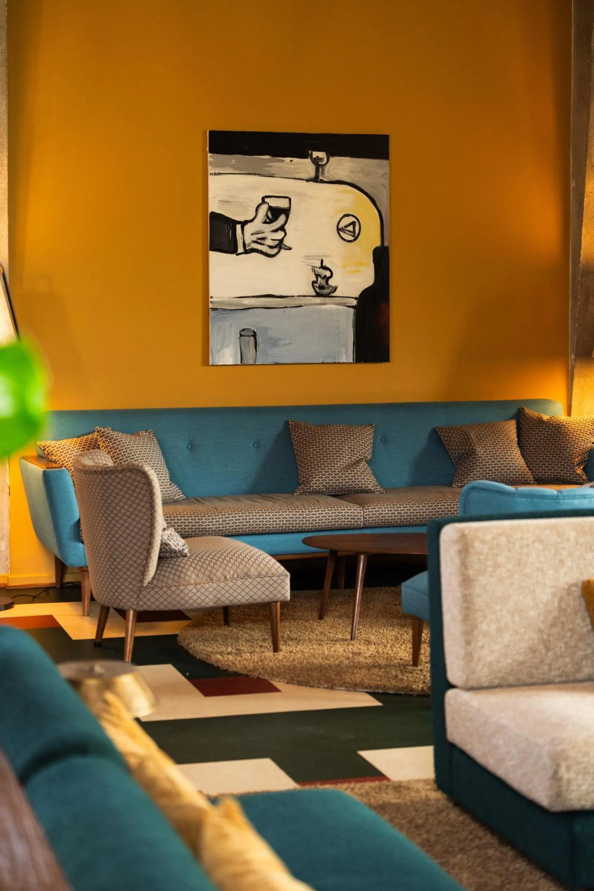 Lobby or reception in Roberta's Society Aarhus