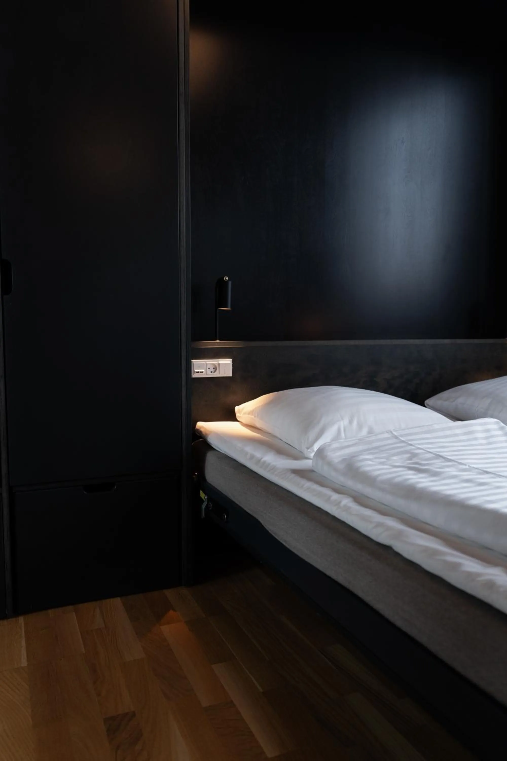 Bed in Roberta's Society Aarhus