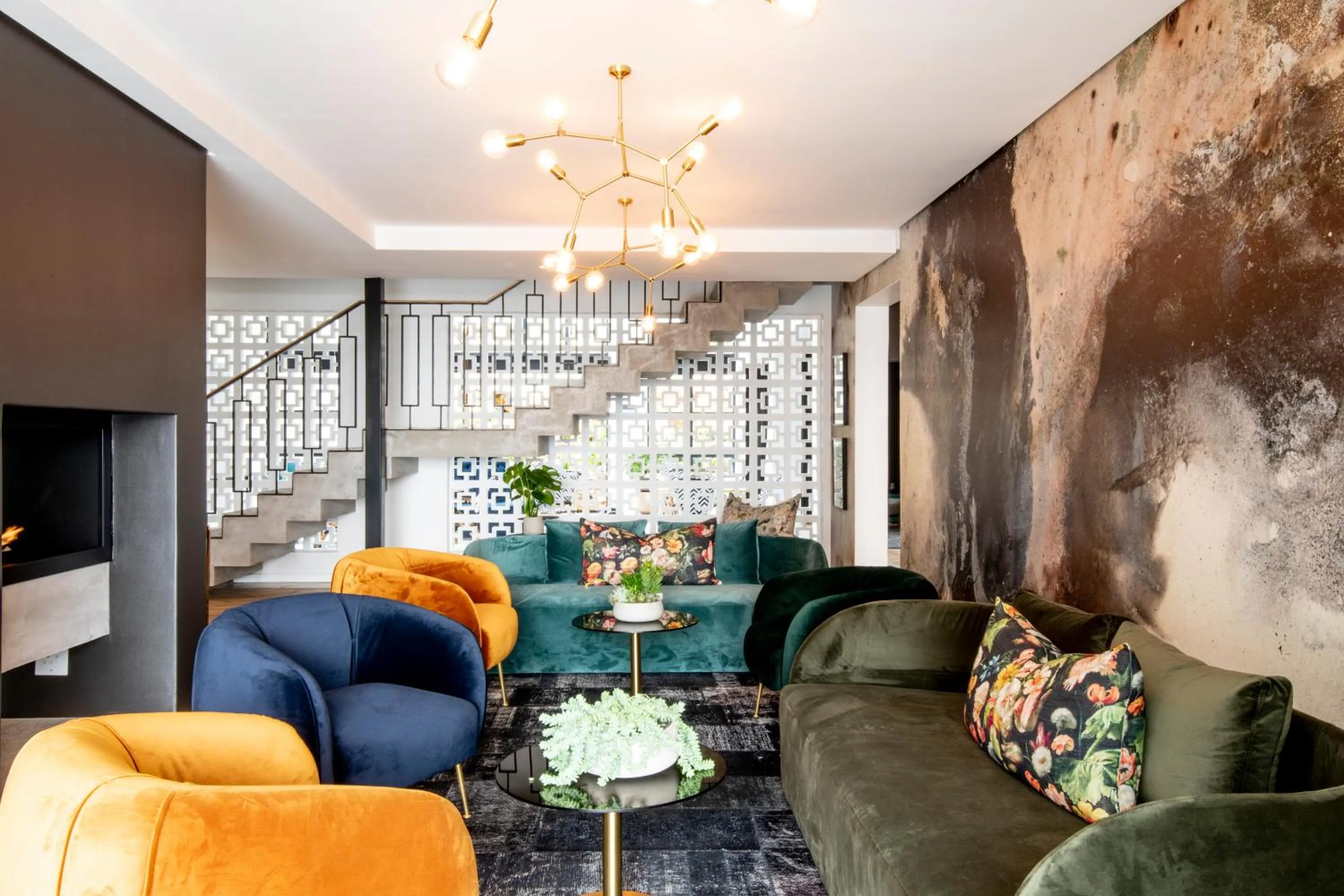 Living room in Camissa House