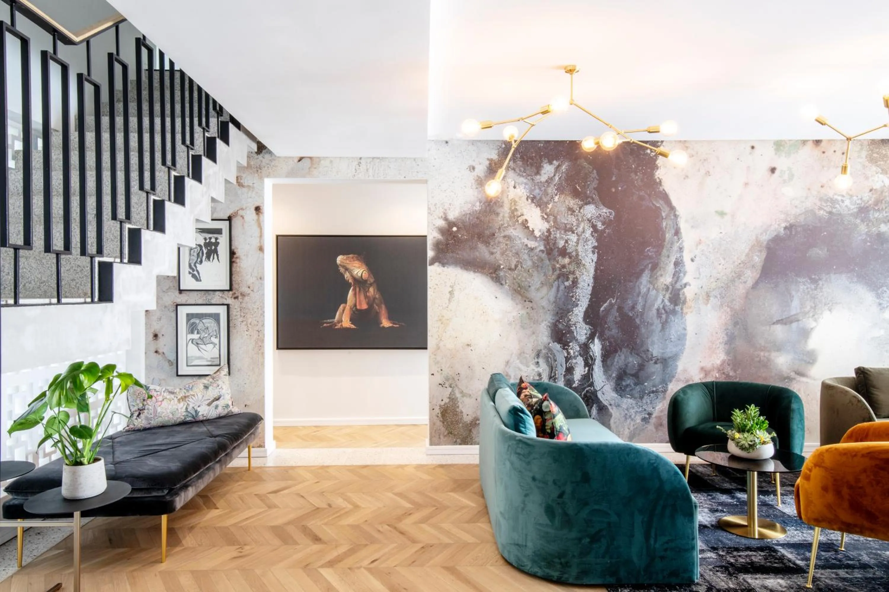 Living room in Camissa House