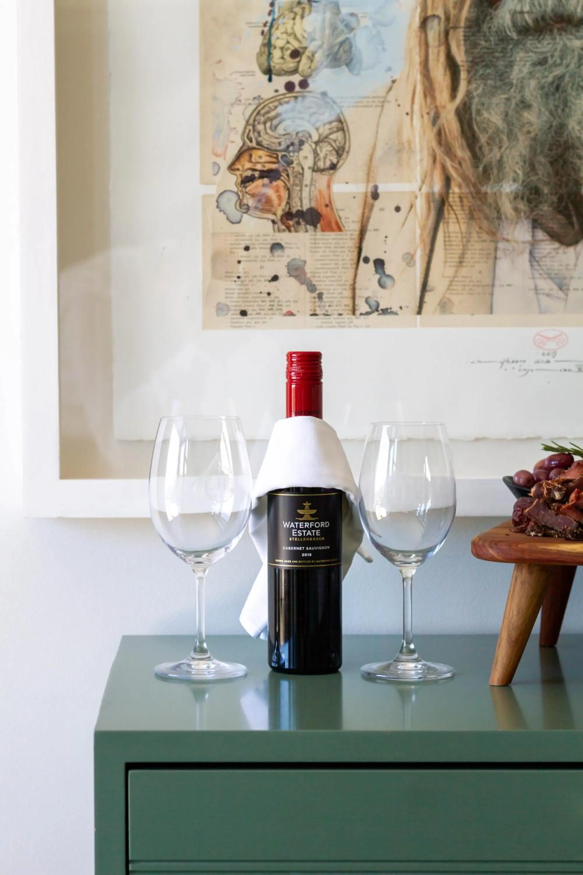 Alcoholic drinks in Camissa House