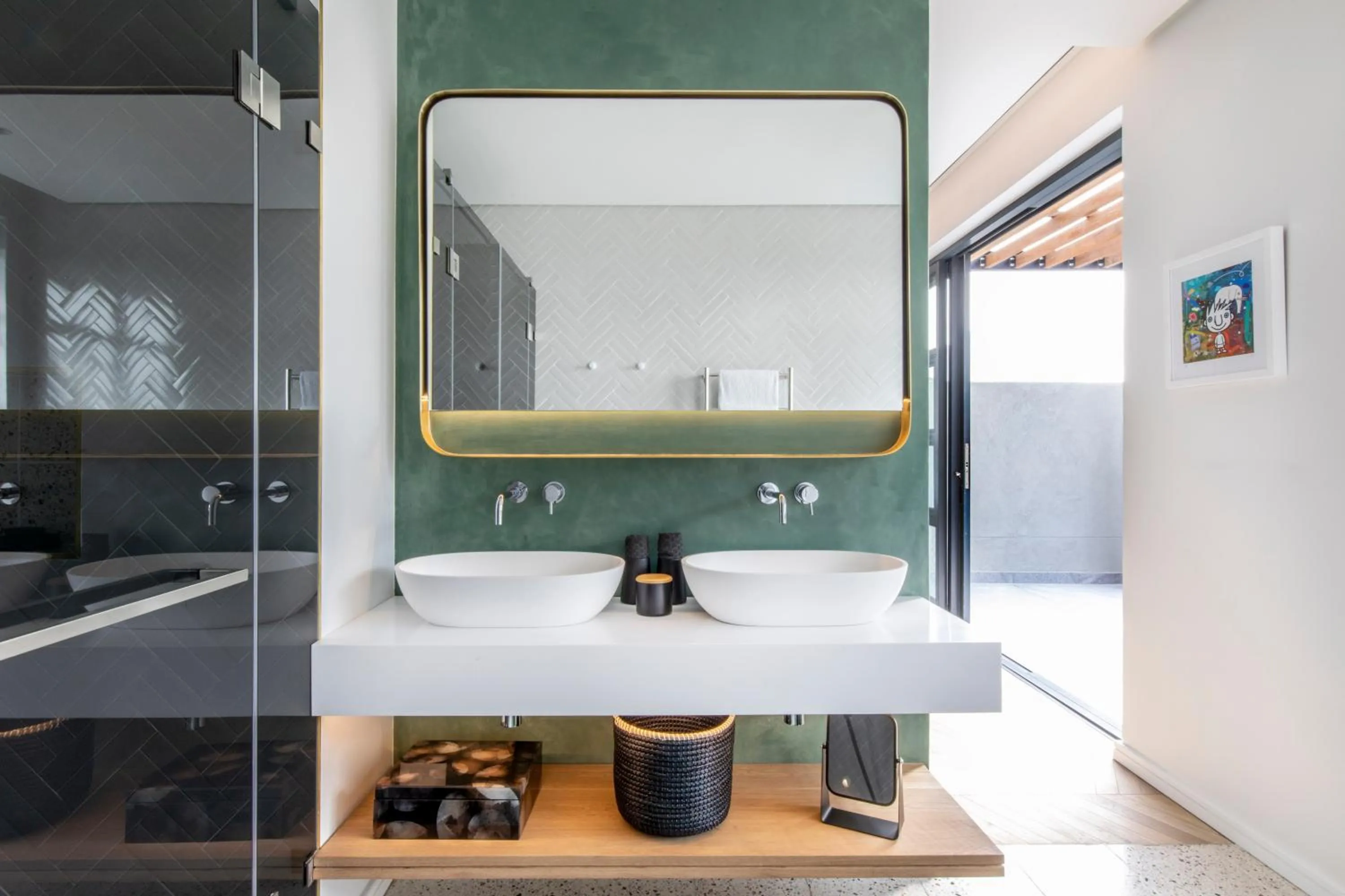 Bathroom in Camissa House