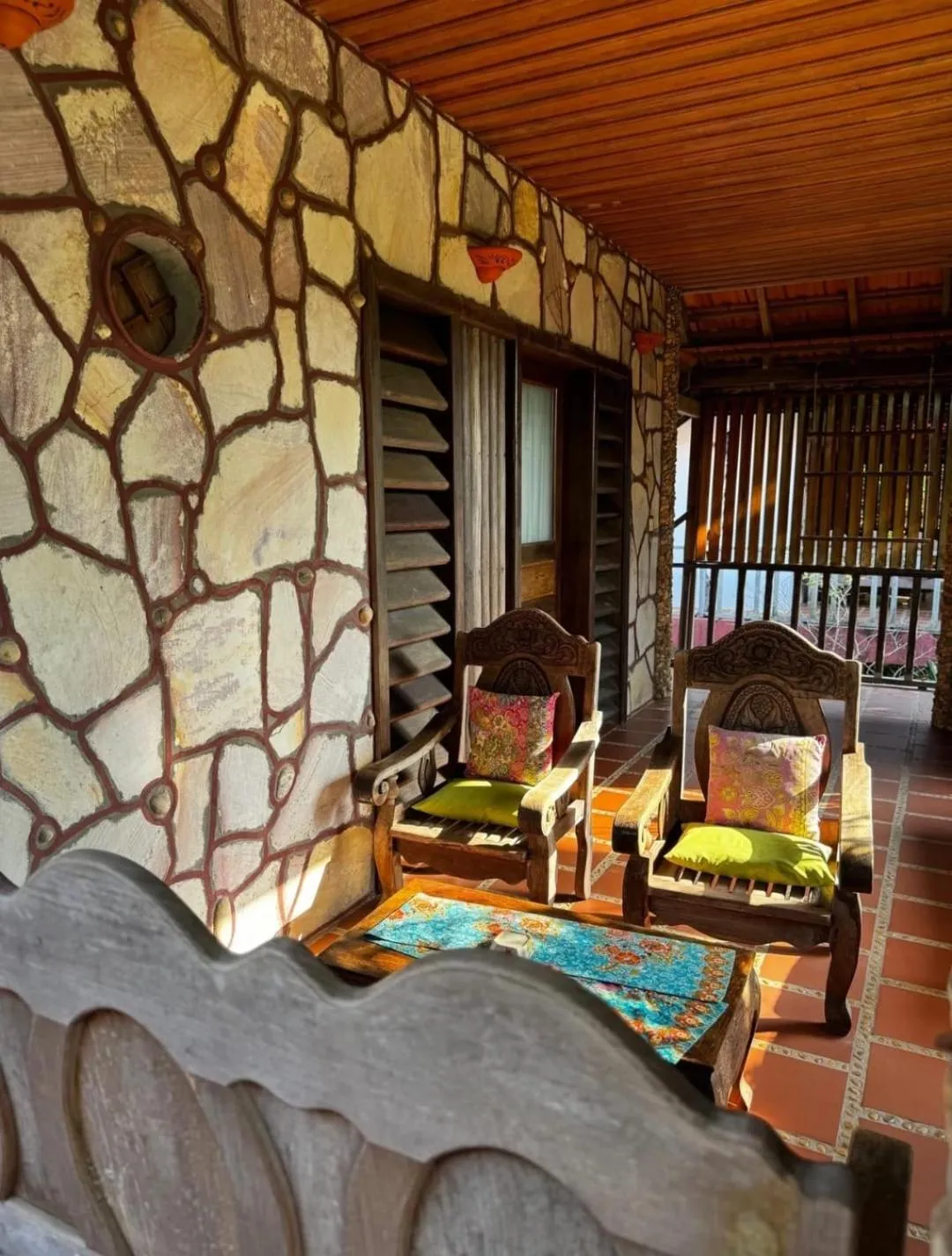 Balcony/Terrace in TARA LODGE Haven of peace
