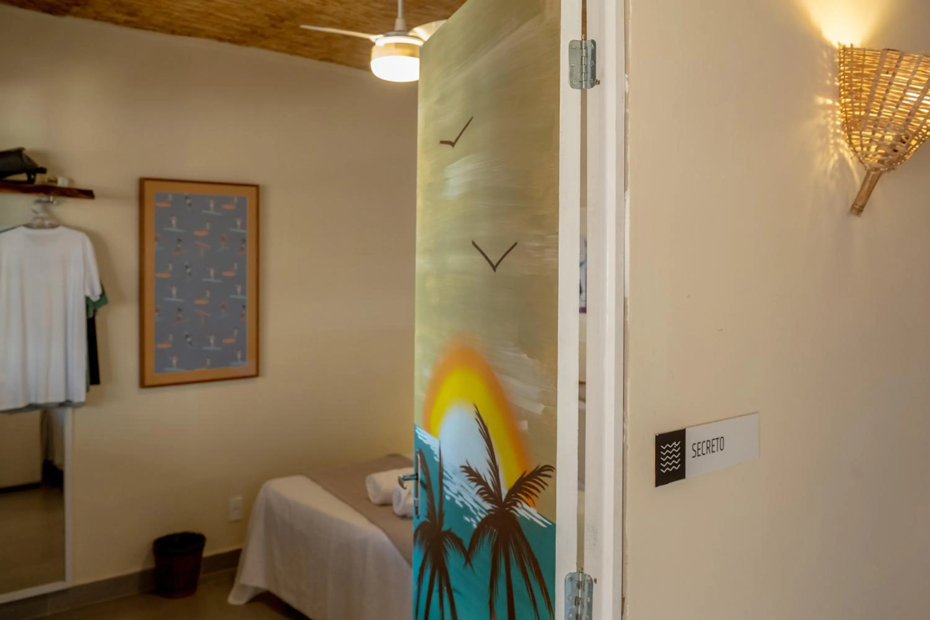 Bedroom in Longboard Paradise Suítes