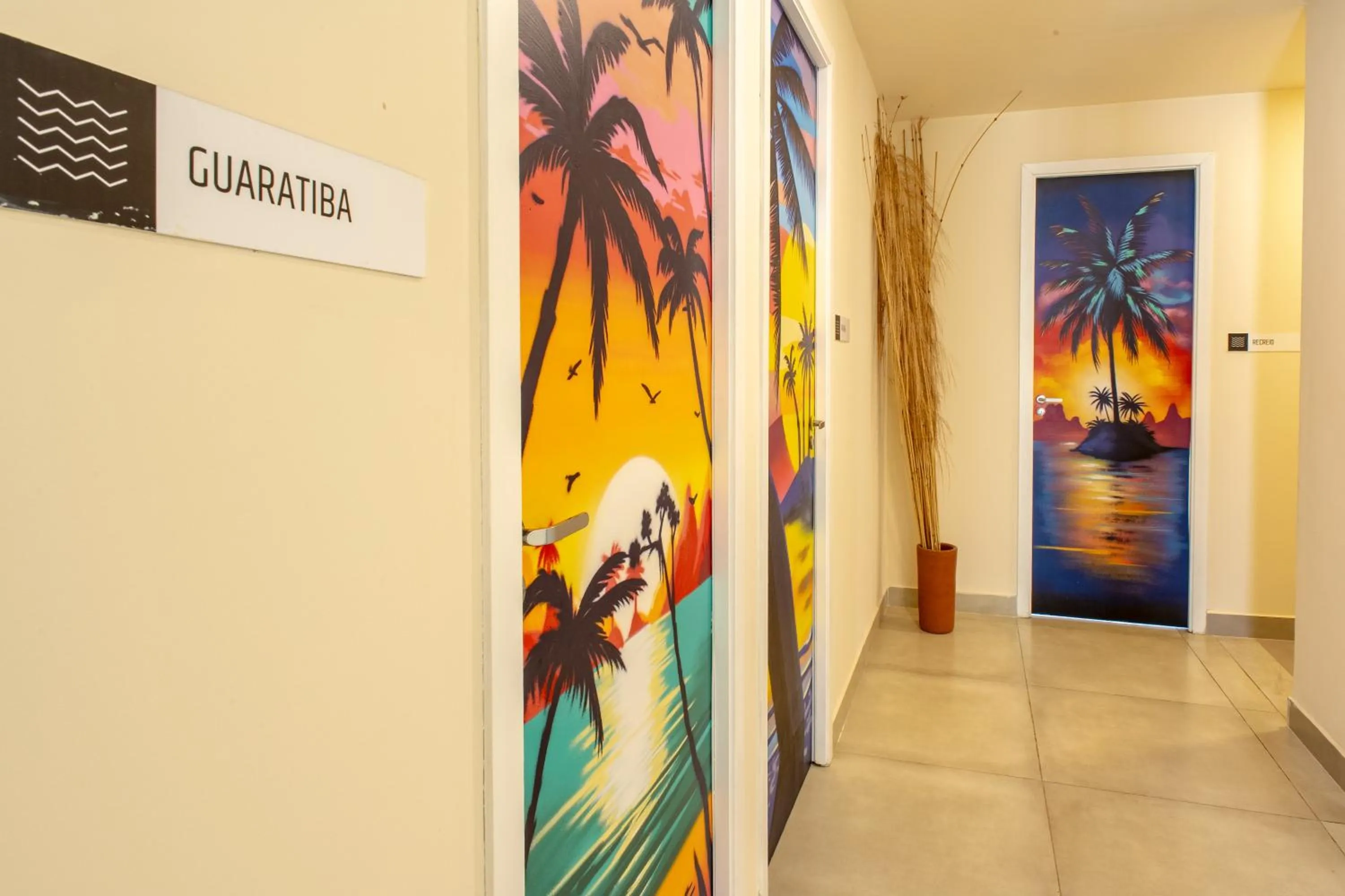 Decorative detail in Longboard Paradise Suítes