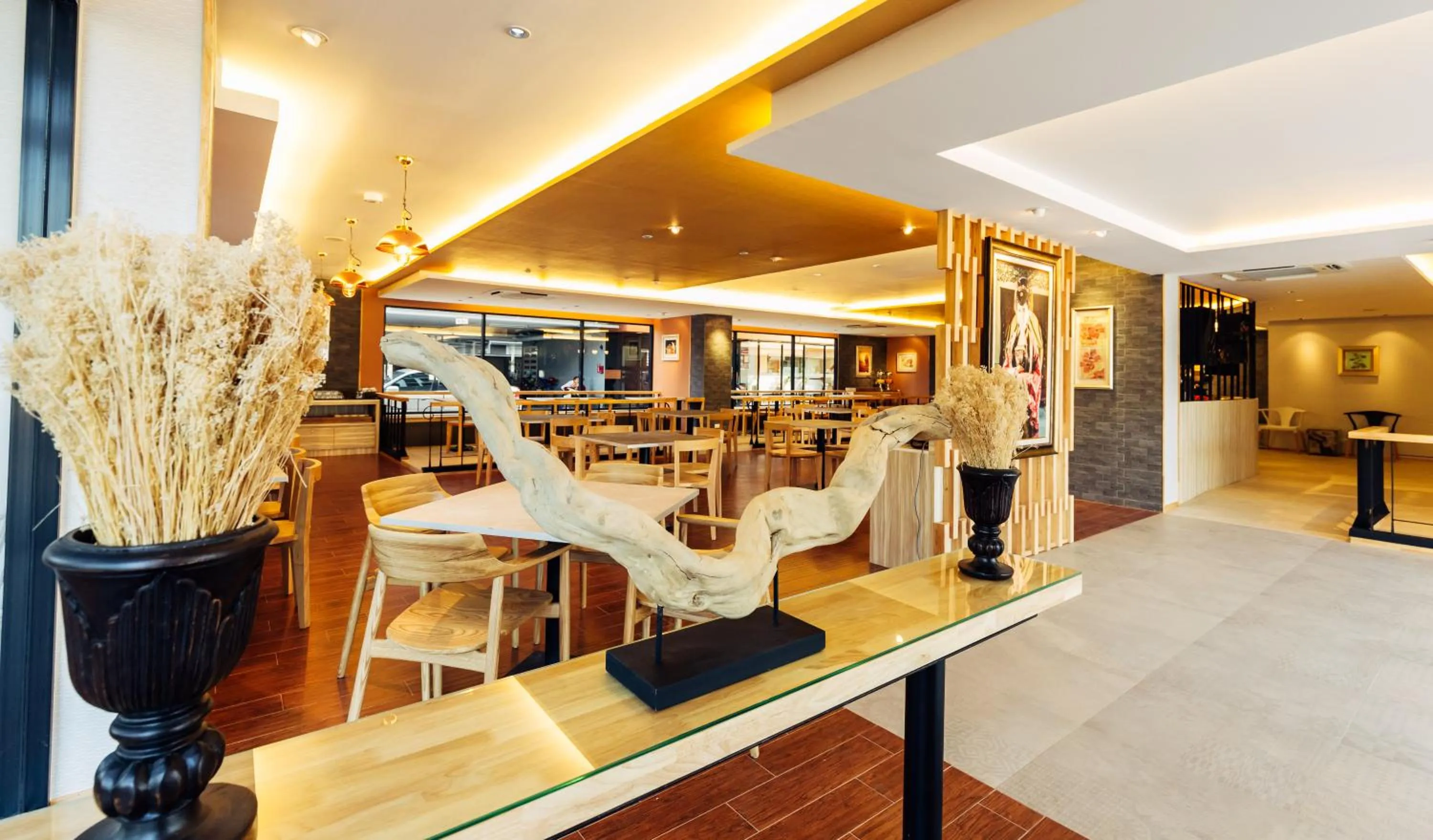 Decorative detail in Baron Residence Bangkok