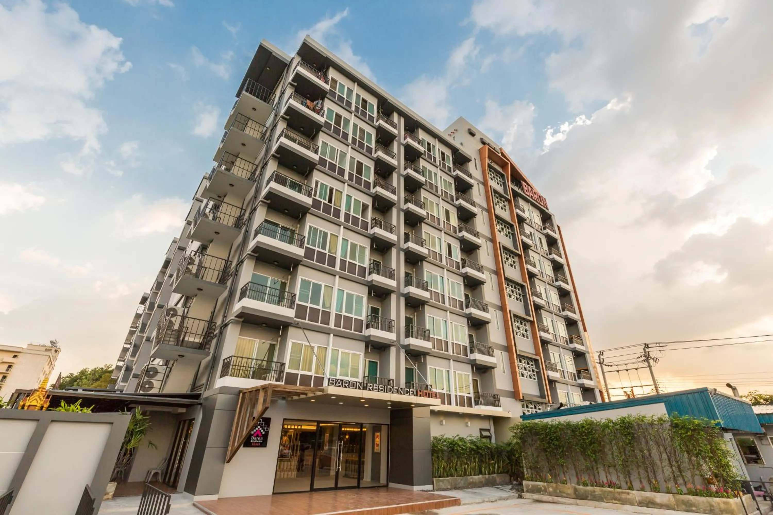 Property building in Baron Residence Bangkok