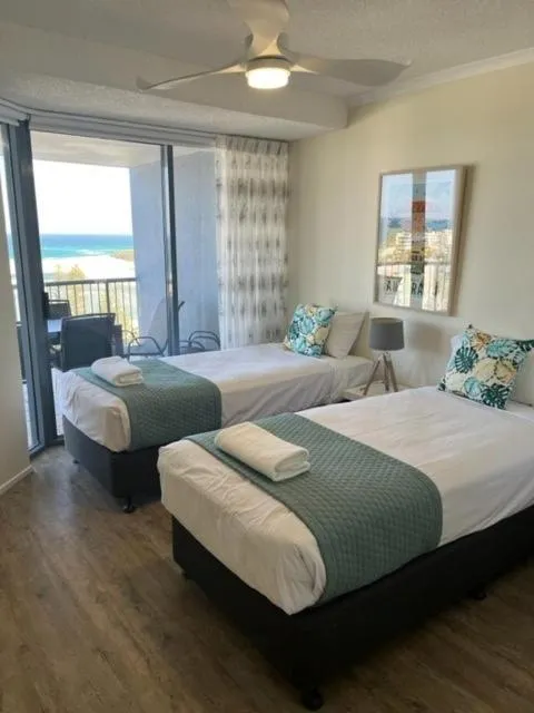 Bed in Centrepoint Apartments Caloundra