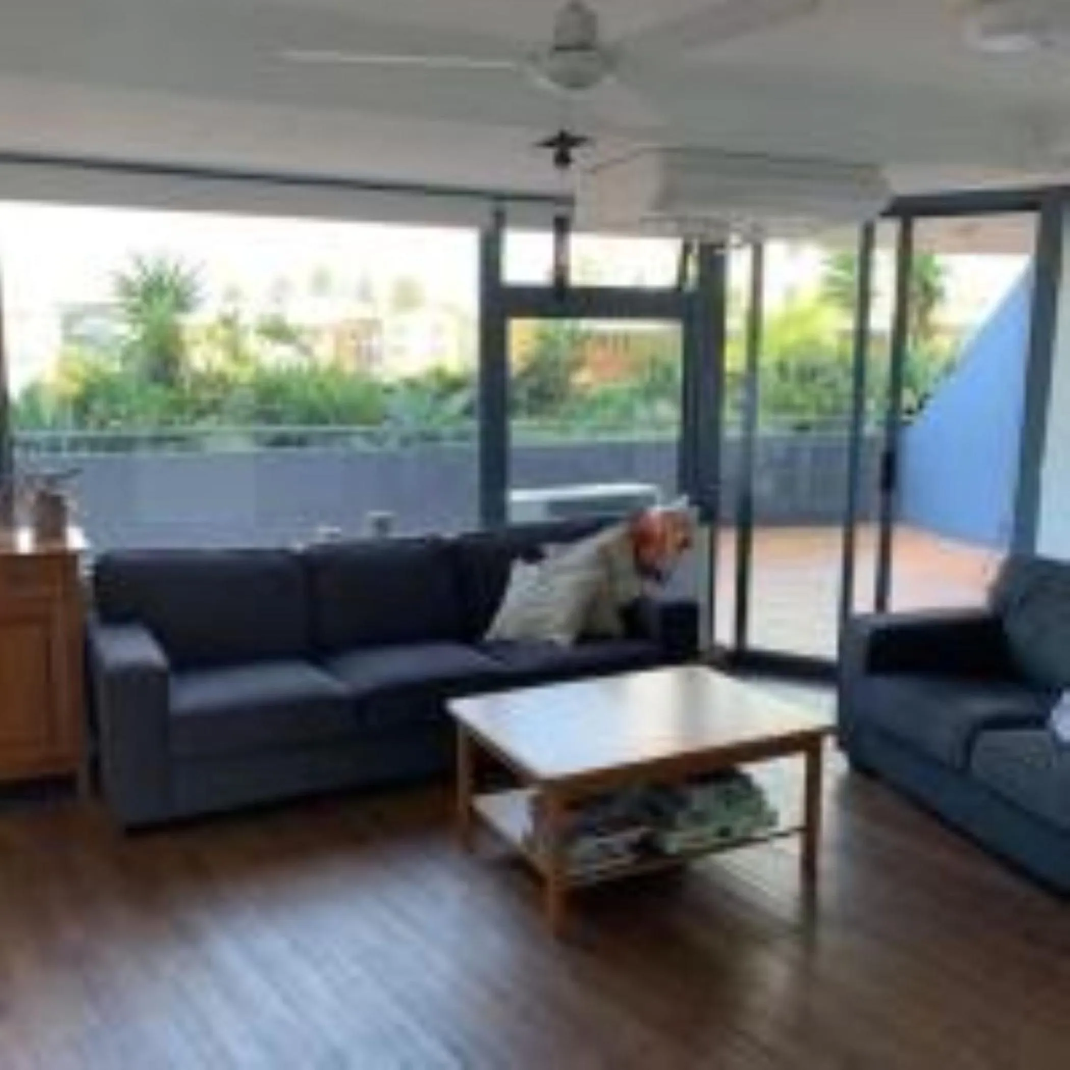 Living room in Centrepoint Apartments Caloundra