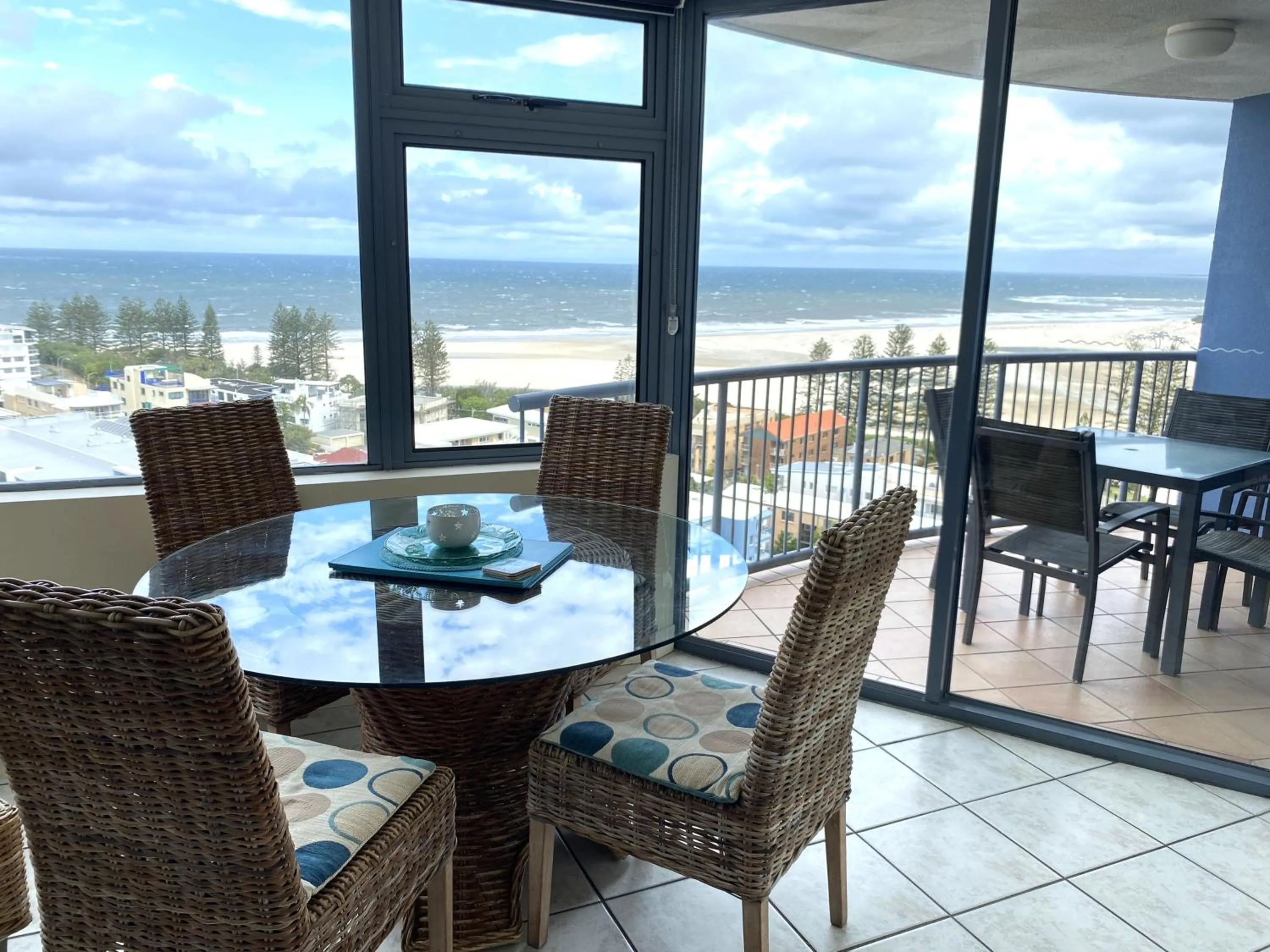 Patio in Centrepoint Apartments Caloundra