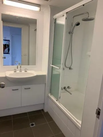 Shower in Centrepoint Apartments Caloundra