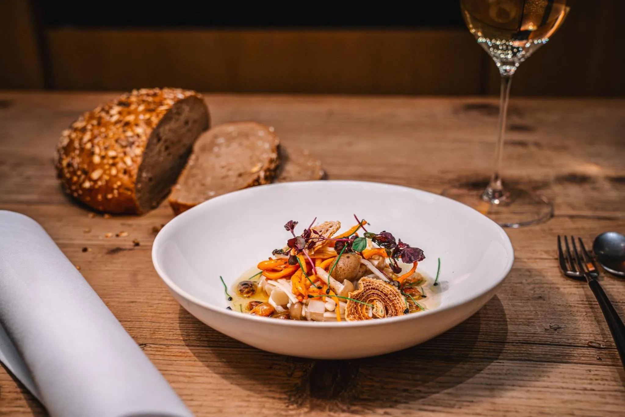 Food and drinks in Hotel Les Eleveurs