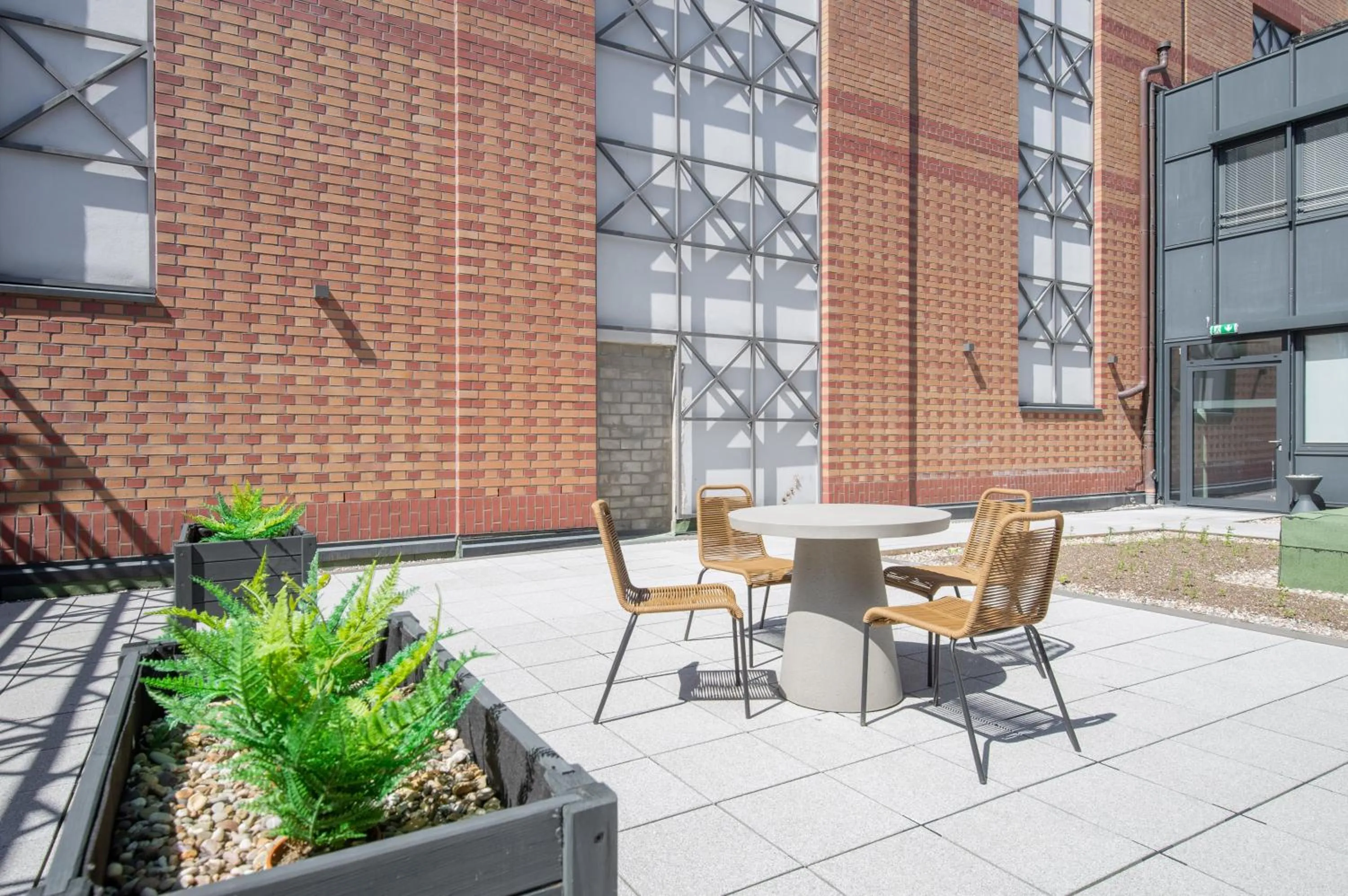 Balcony/Terrace in Limehome Flensburg Holm
