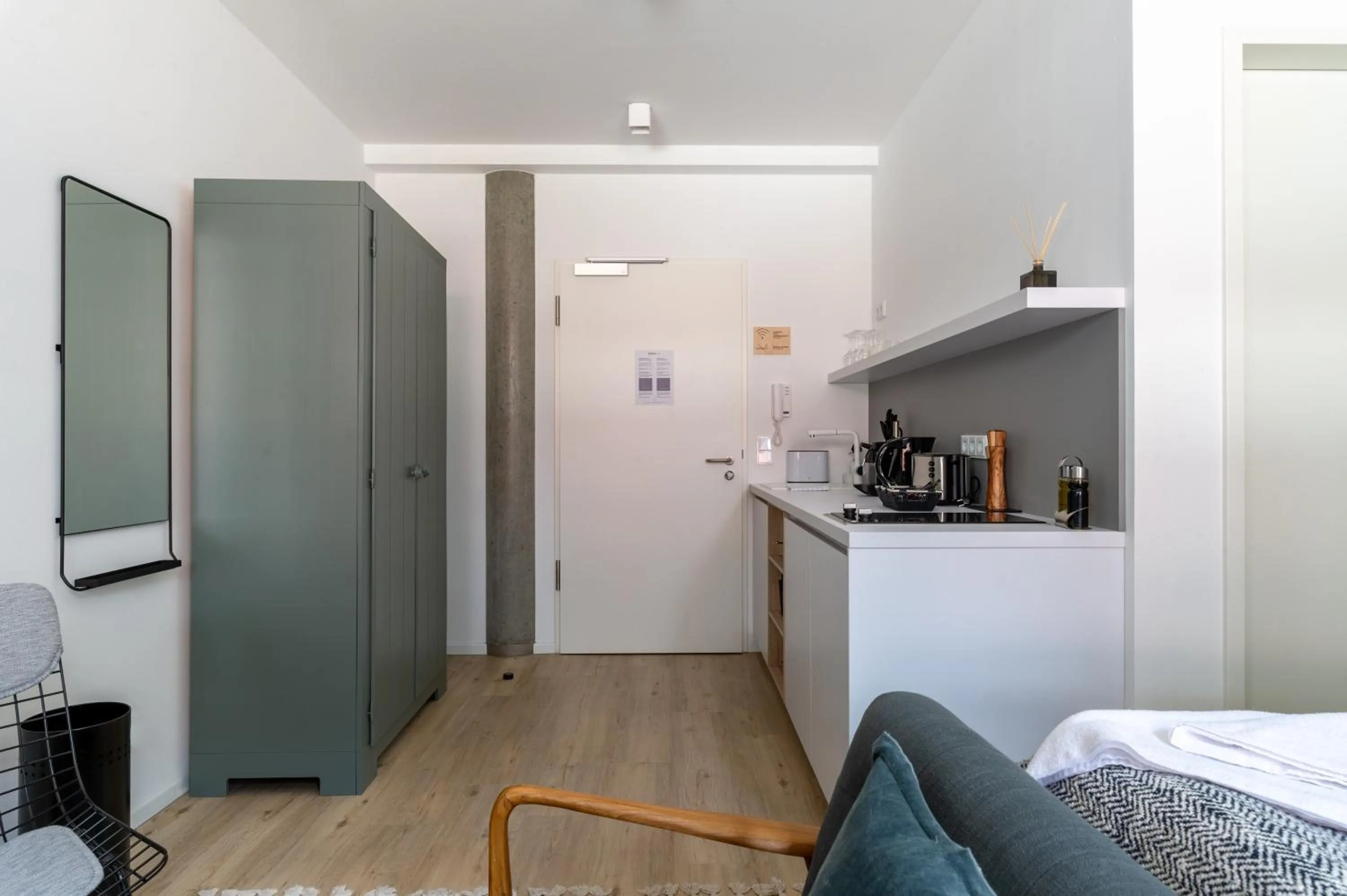 Kitchen or kitchenette in Limehome Flensburg Holm